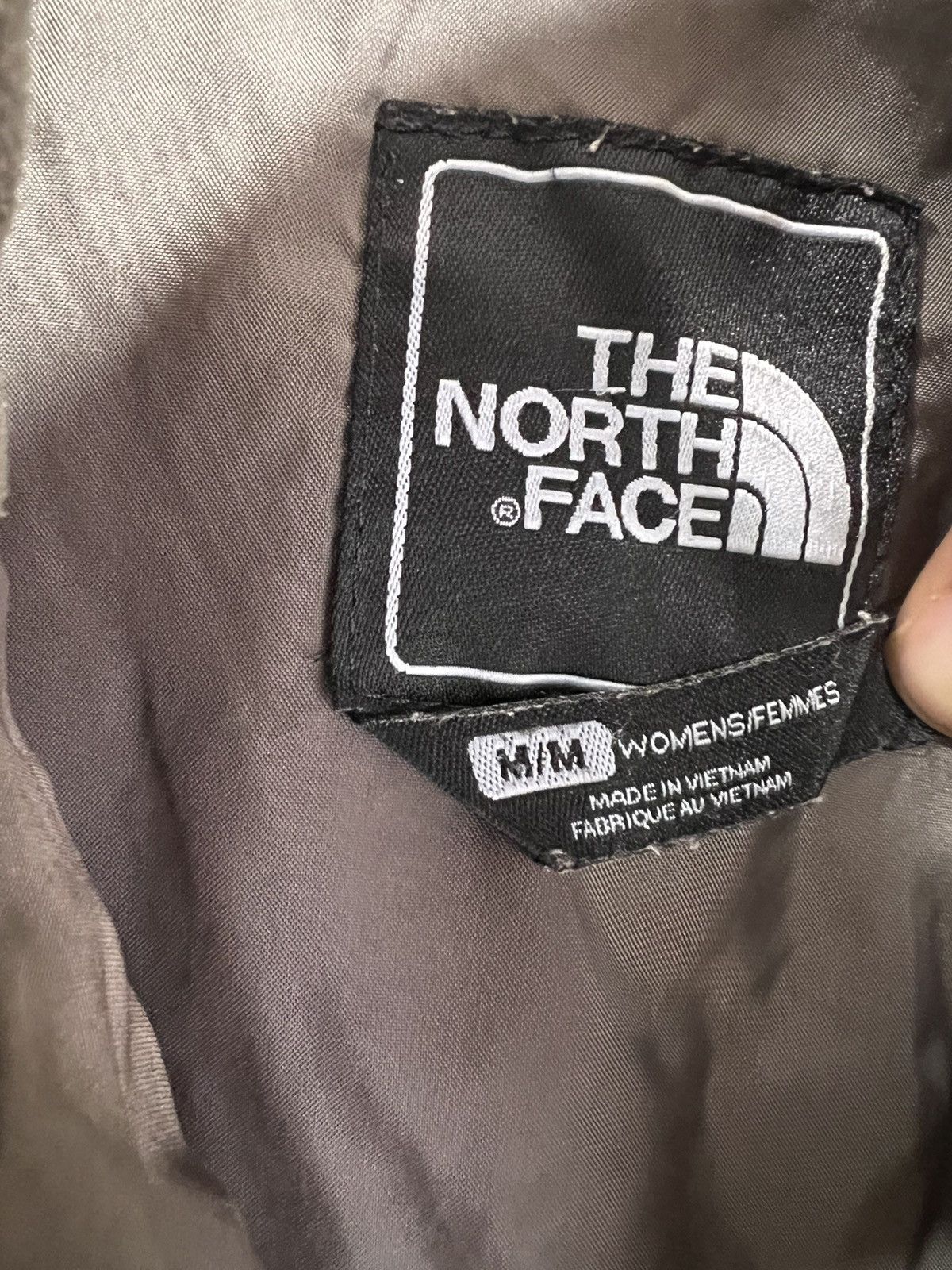 Vintage Vintage Womens North Face Bomber Jacket zip up puffer Size M / US 6-8 / IT 42-44 - 7 Thumbnail