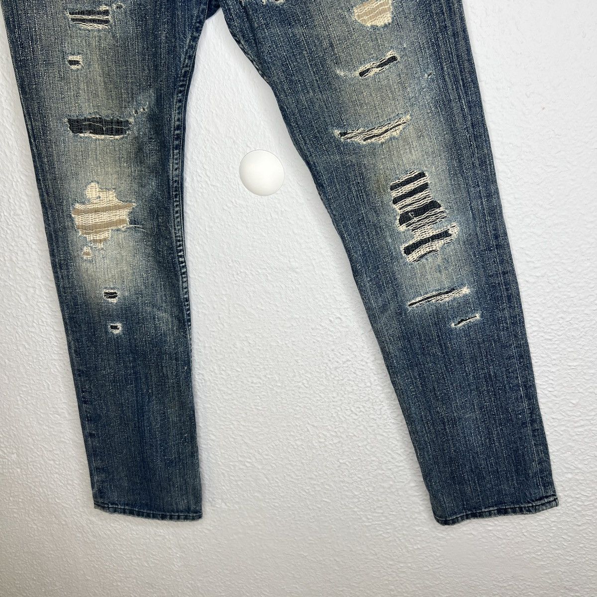 Diesel Vintage Diesel Jeans Denim Trousers Pants Y2K Distressed Size US 32 / EU 48 - 6 Thumbnail