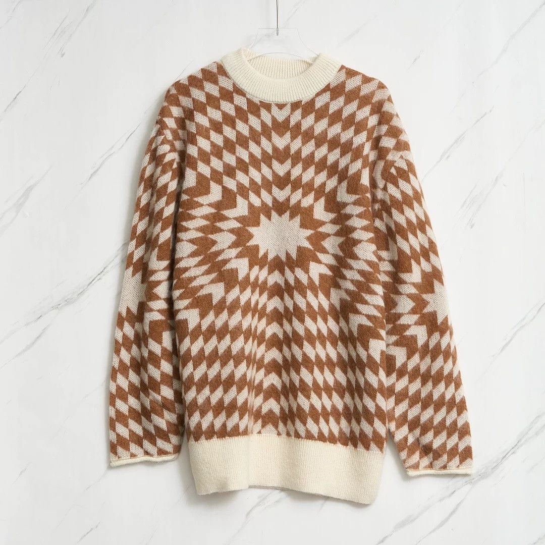 Other Pronounce Men's Diamond Radial Jacquard Knit Size US M / EU 48-50 / 2 - 1 Thumbnail