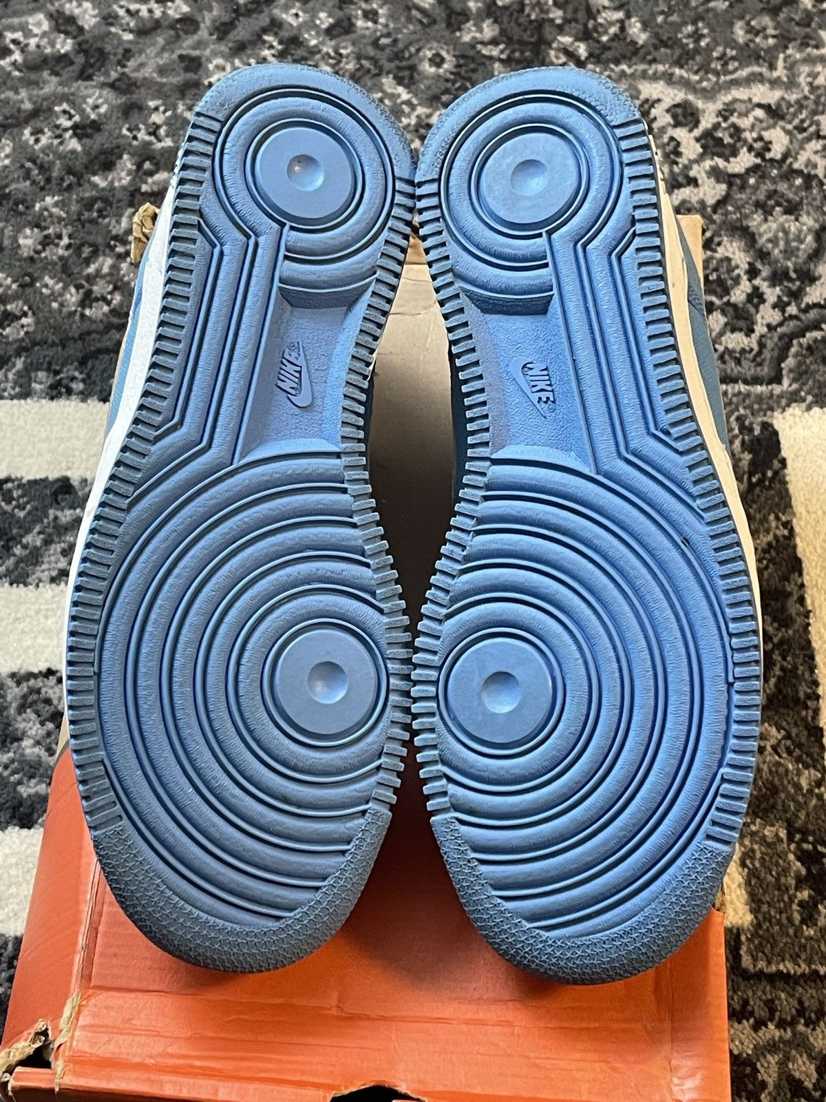 Nike Nike Air Force 1 Blue Canvas 2001 Size 11 Size US 11 / EU 44 - 4 Thumbnail