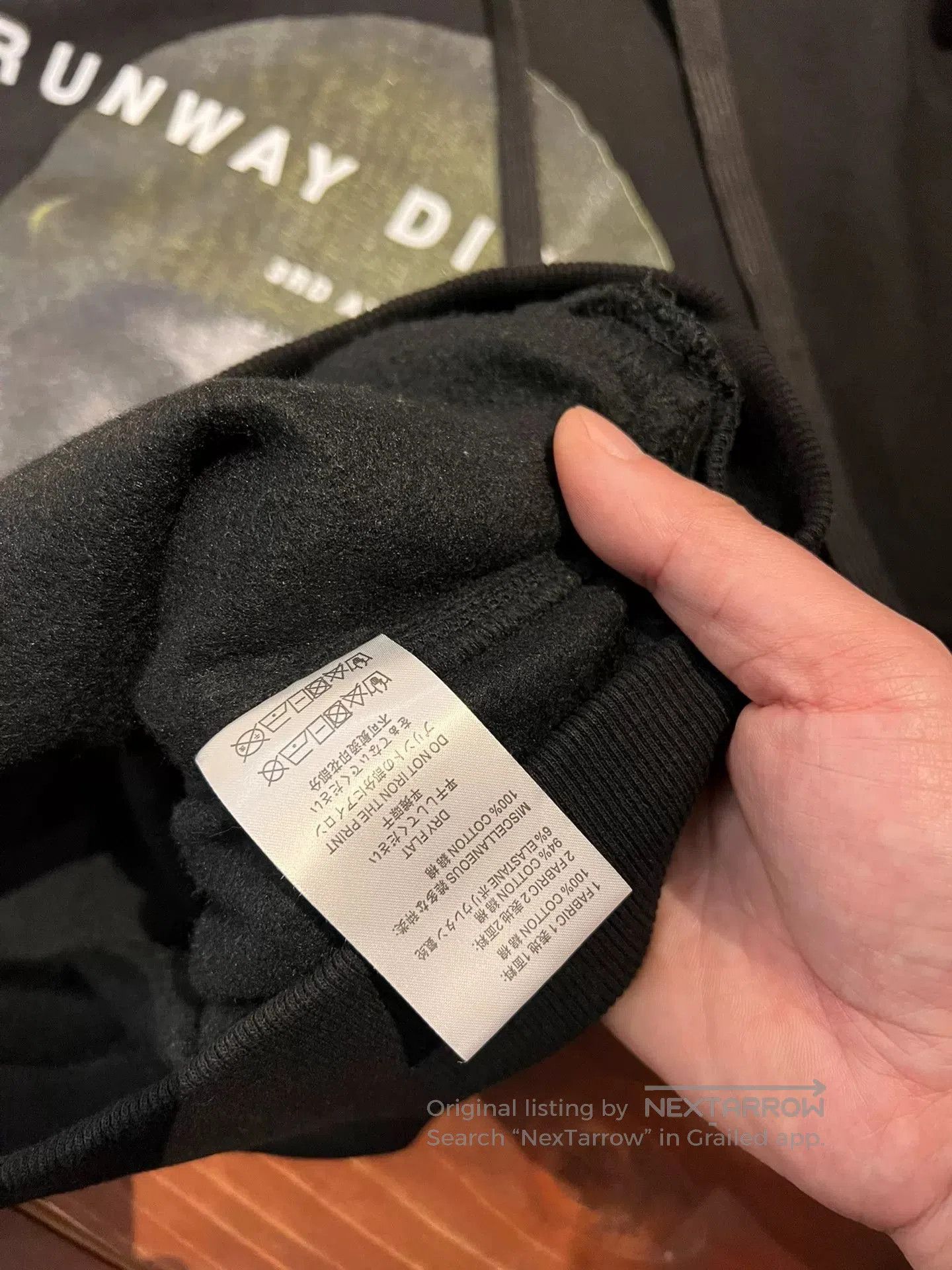 Ih Nom Uh Nit black graphic hoodie size medium. Size US M / EU 48-50 / 2 - 4 Thumbnail