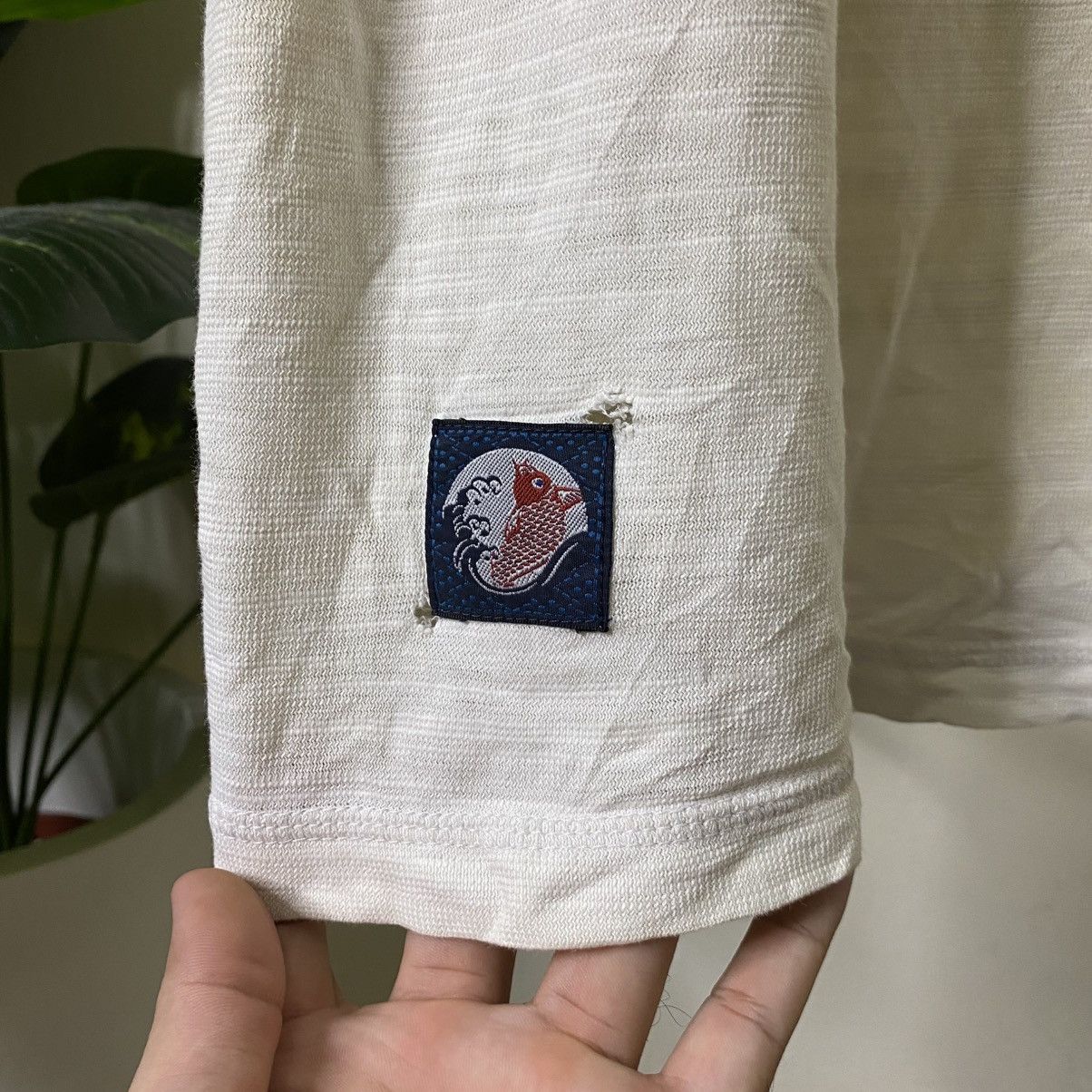 Japanese Brand Koi Fish Sukajan Karakuri Tamashii Ed Hardy Style Loopwheel Size US XXL / EU 58 / 5 - 10 Thumbnail