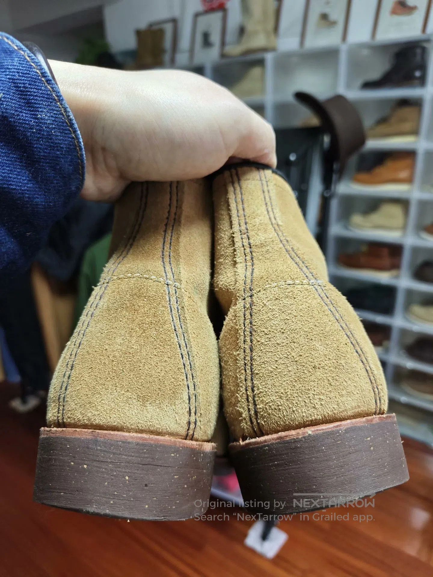 Red Wing Red Wing 9162 Suede Work Boots. Size US 9.5 / EU 42-43 - 7 Thumbnail