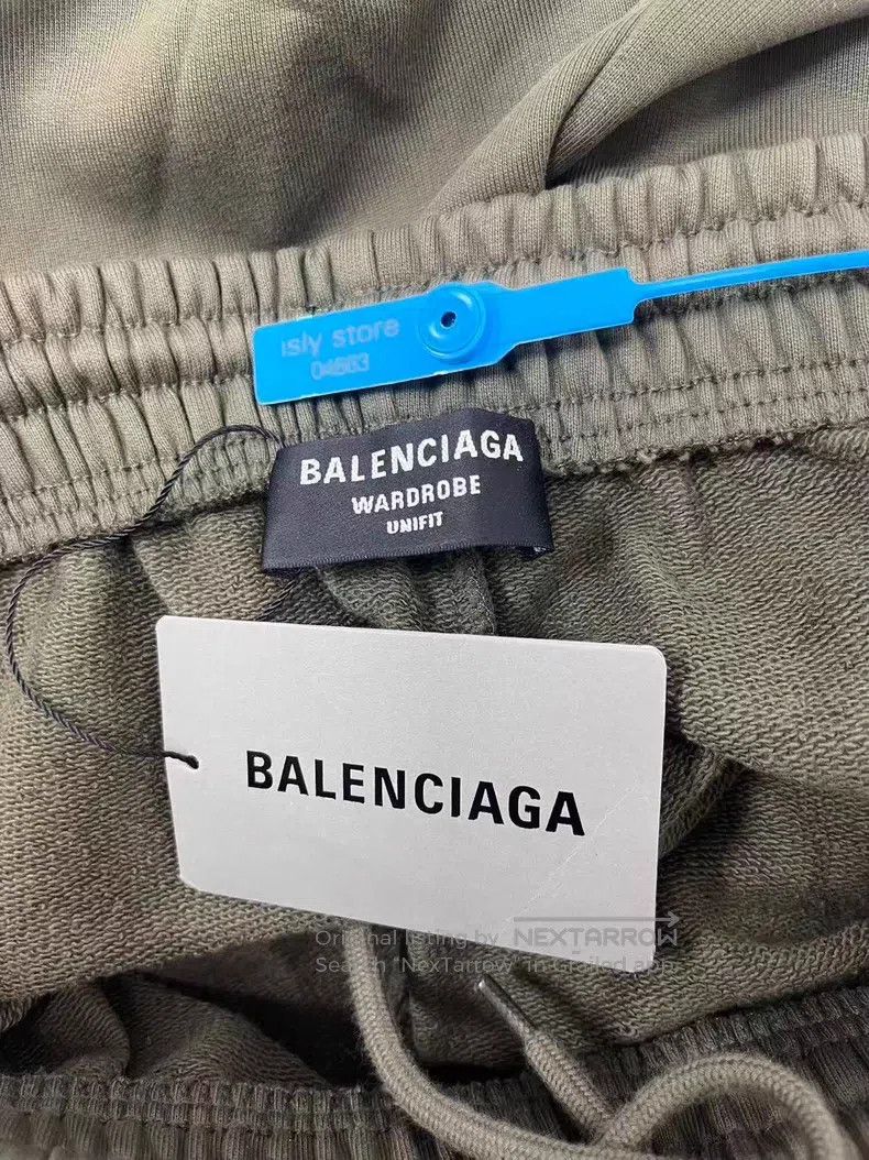 Balenciaga Balenciaga size M Alphabet Mid-Waist Casual Knit Pants Size US 27 - 4 Thumbnail