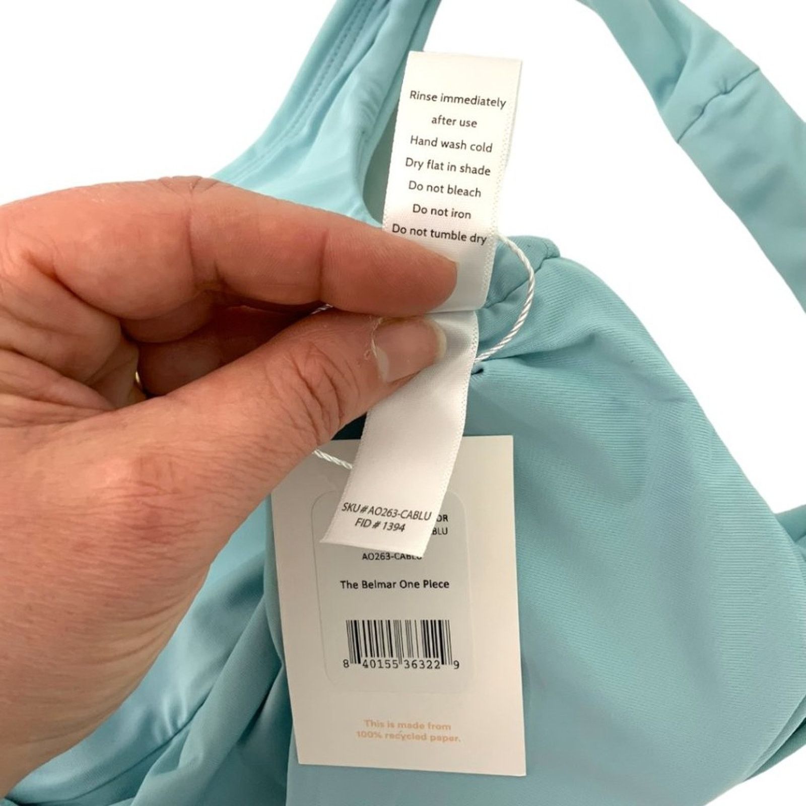 Other Andie The Belmar One Piece Cabana Blue Size XS NWT $112 MSRP Size ONE SIZE - 6 Thumbnail