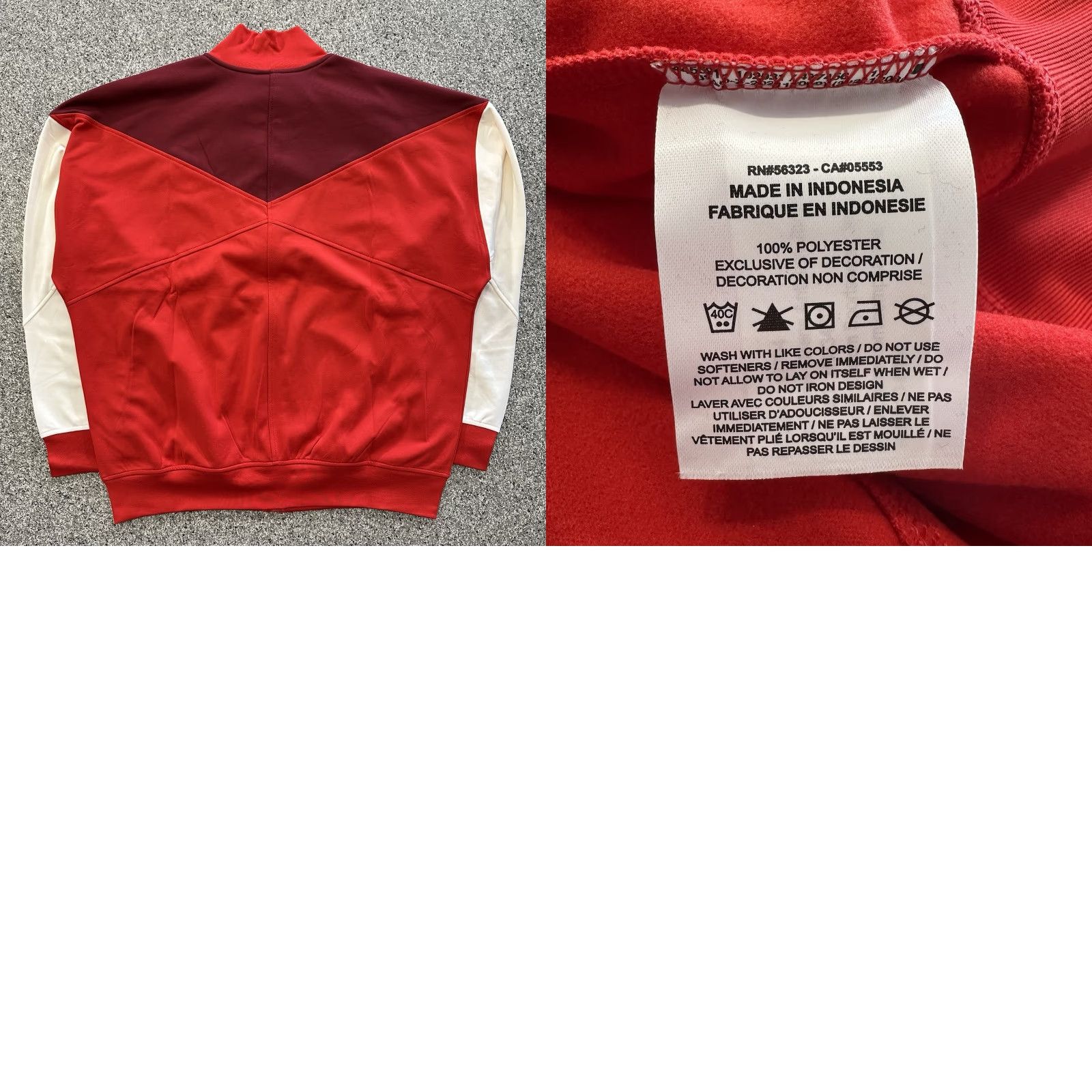 Nike Nike Track Jacket Mens L Red Full Zip Nation Anthem National Team Podium Size US L / EU 52-54 / 3 - 8 Thumbnail