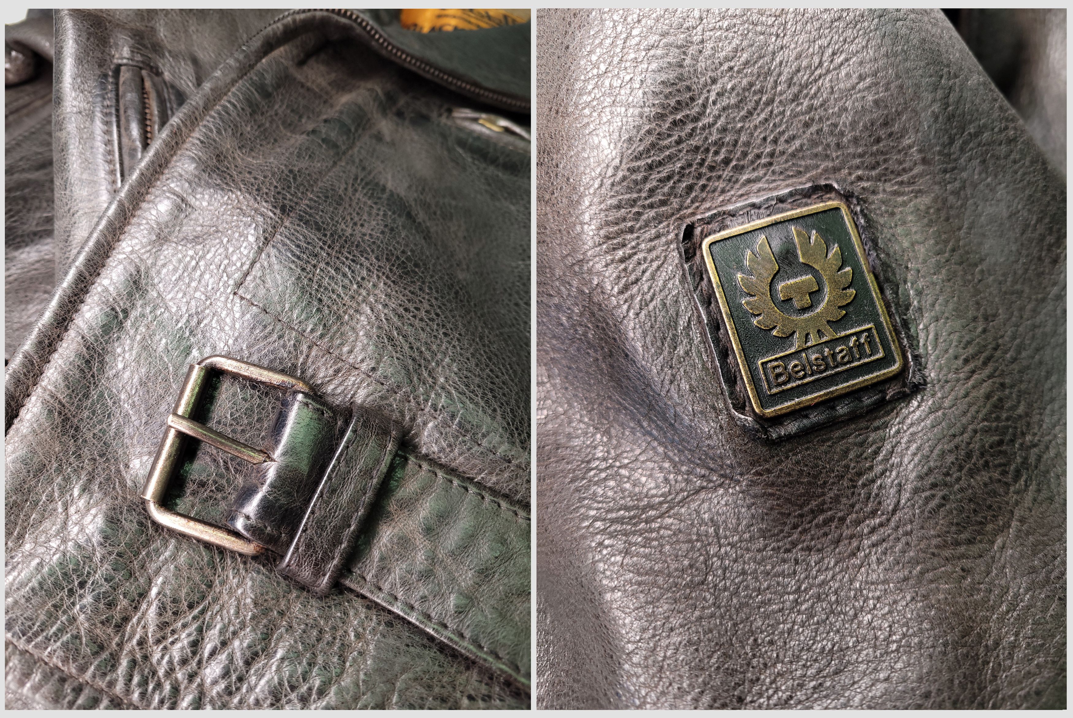 Belstaff Belstaff _ Rare _ Short Biker _ Leather _ Black Prince Size S / US 4 / IT 40 - 7 Thumbnail
