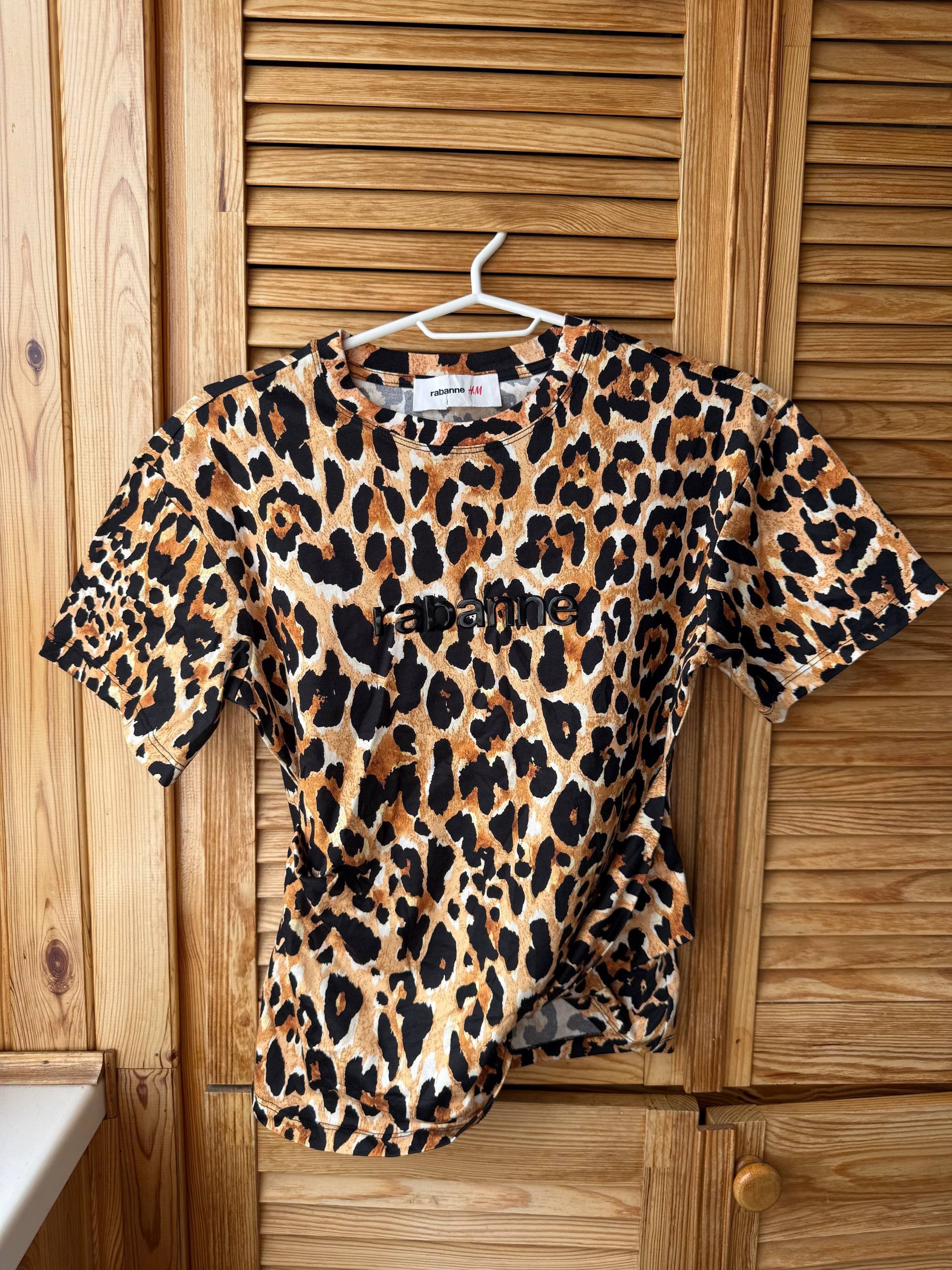 H&M Paco Rabanne H&M Leopard Print T-Shir Size XS / US 0-2 / IT 36-38 - 1 Thumbnail