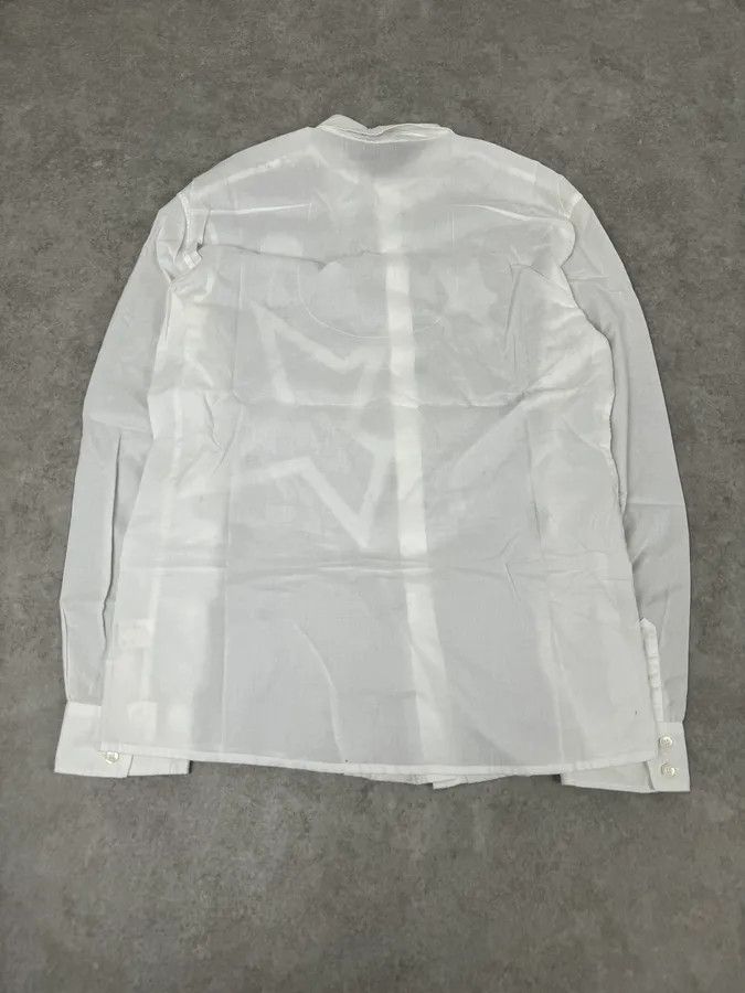 Marithe + Francois Girbaud 2000s Marithé + François Girbaud White Stars Shirt Size US M / EU 48-50 / 2 - 7 Thumbnail
