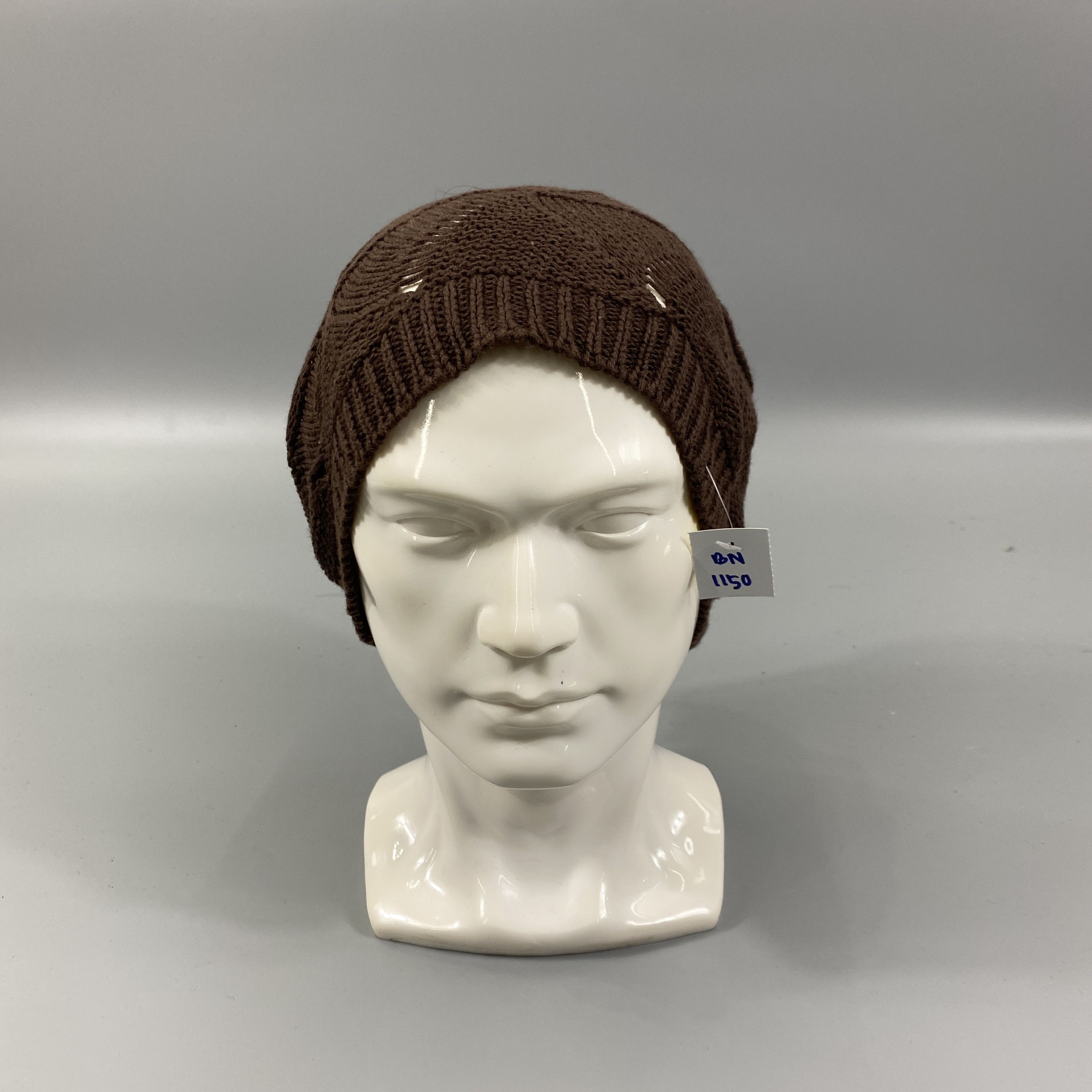 Japanese Brand Knit Pattern Slouchy Beanie Hats -BN1150 Size ONE SIZE - 2 Thumbnail