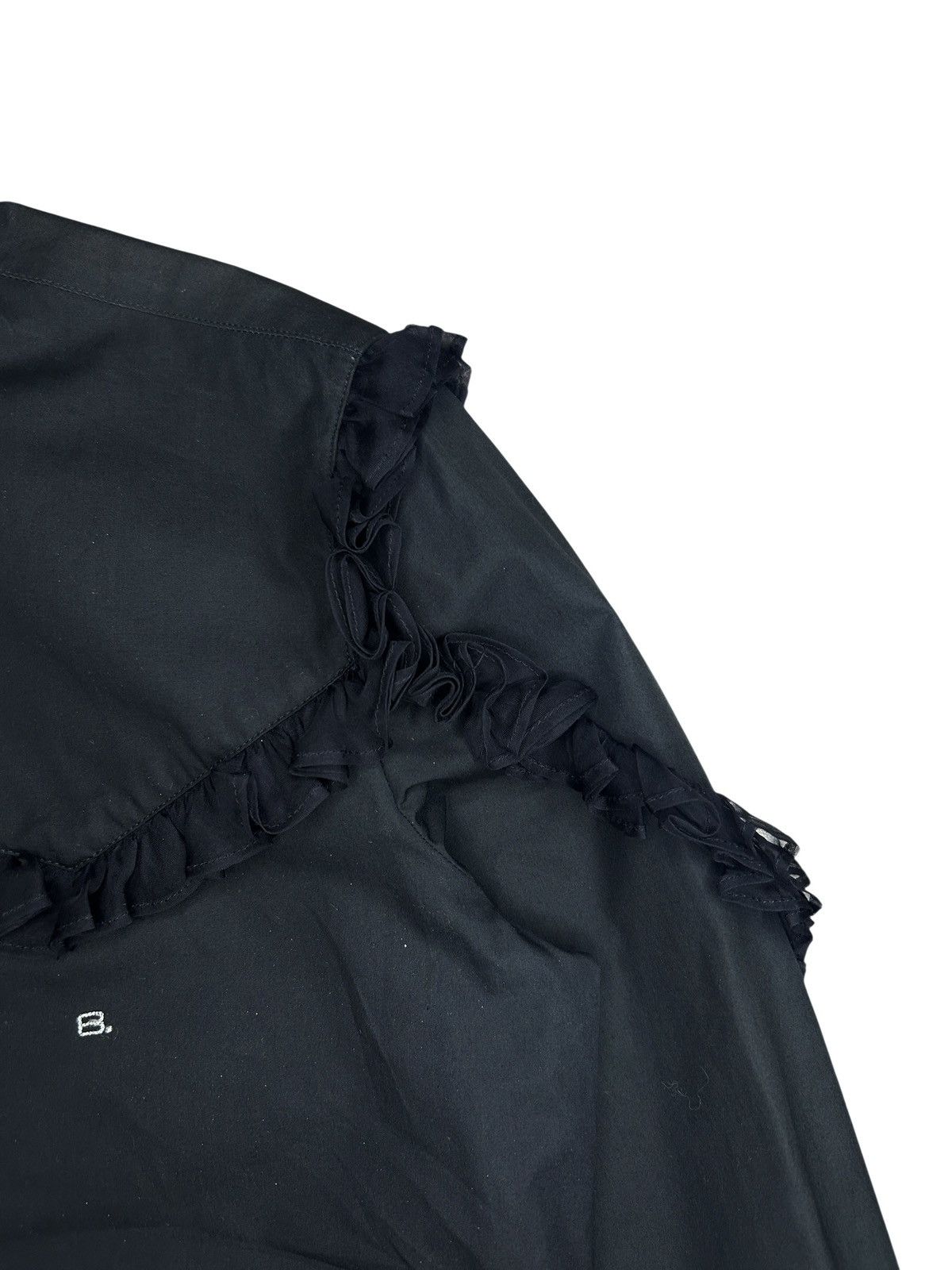Balenciaga F/W 05 Ruffled Shirt Size M / US 6-8 / IT 42-44 - 6 Thumbnail