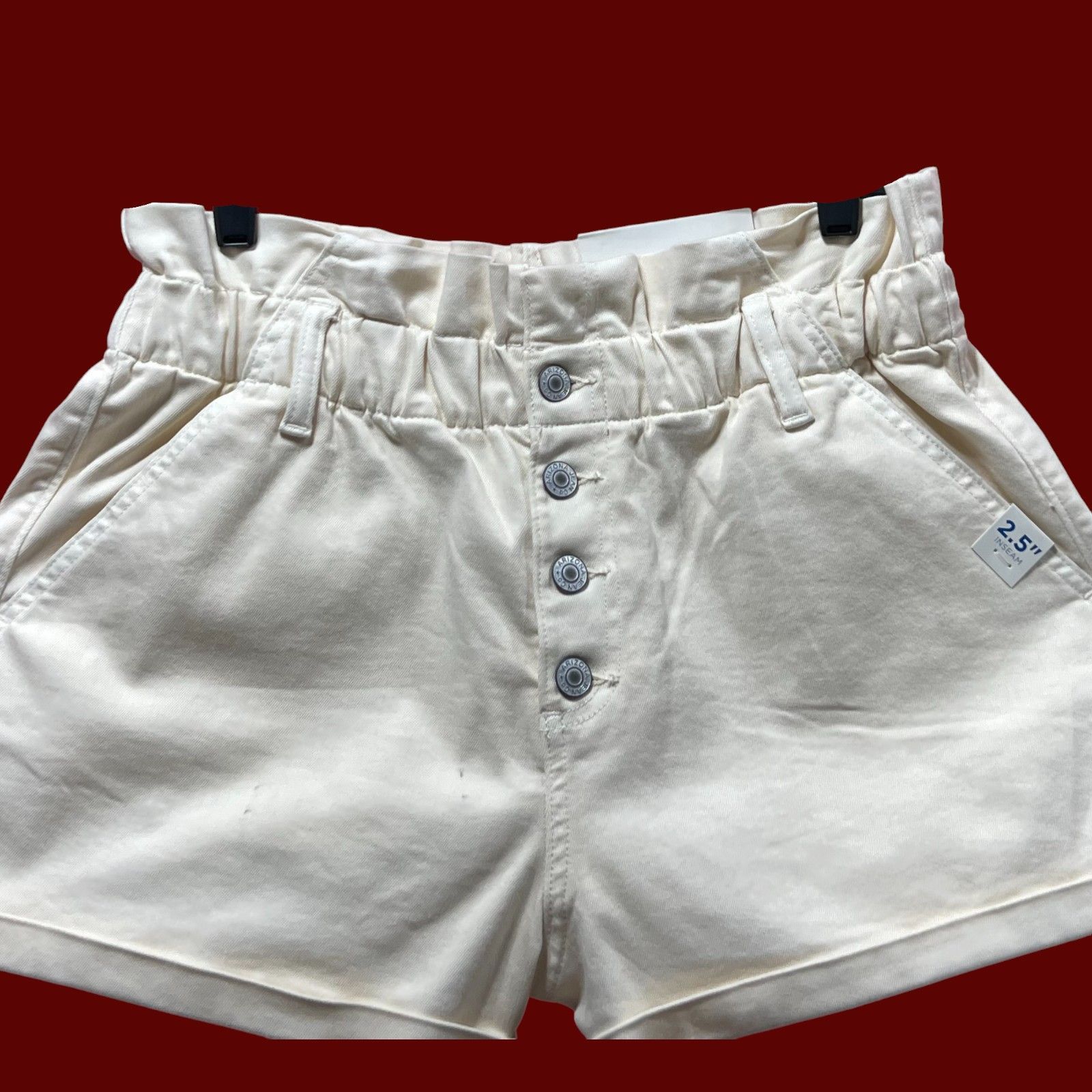 Arizona Jean Co. Arizona - Women's High Rise Denim Short - Beige - 13 Size 30" / US 8 / IT 44 - 13 Thumbnail
