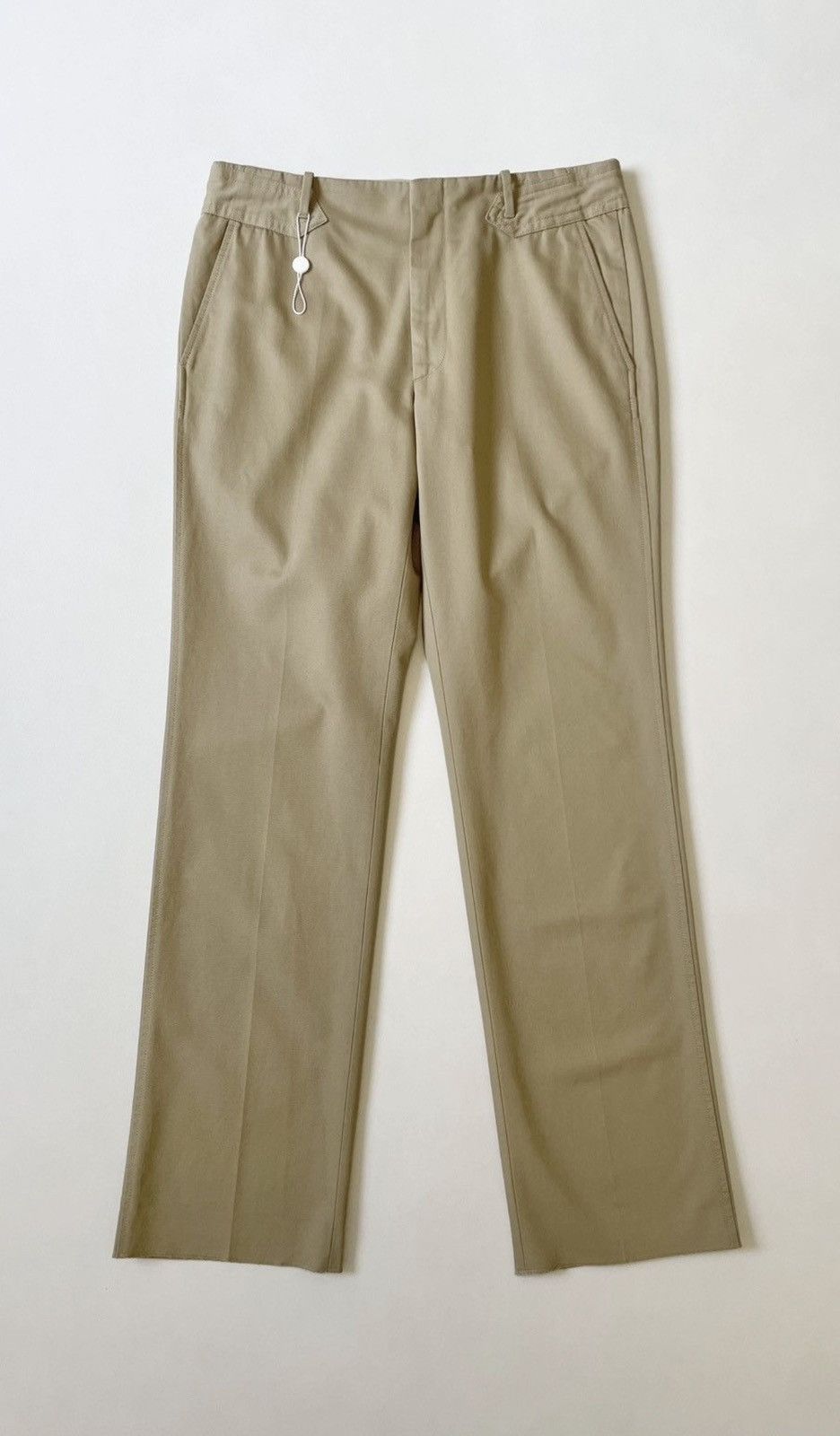 S/S 17 Beige Cotton Utility Pants