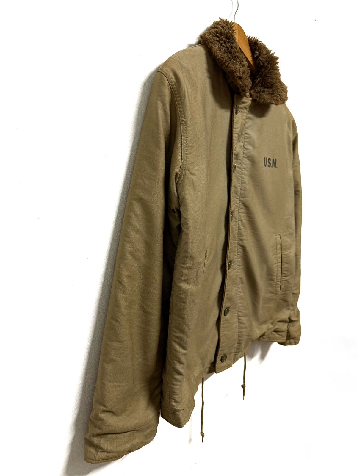 Vintage Vintage U.S Navy Department USN Deck Jacket Size US L / EU 52-54 / 3 - 4 Thumbnail