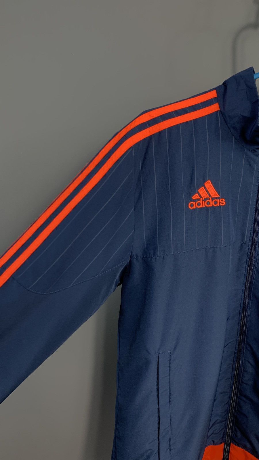 Adidas × Vintage Y2K Olympique Lyonnaise vintage adidas zip jacket Size US S / EU 44-46 / 1 - 5 Thumbnail
