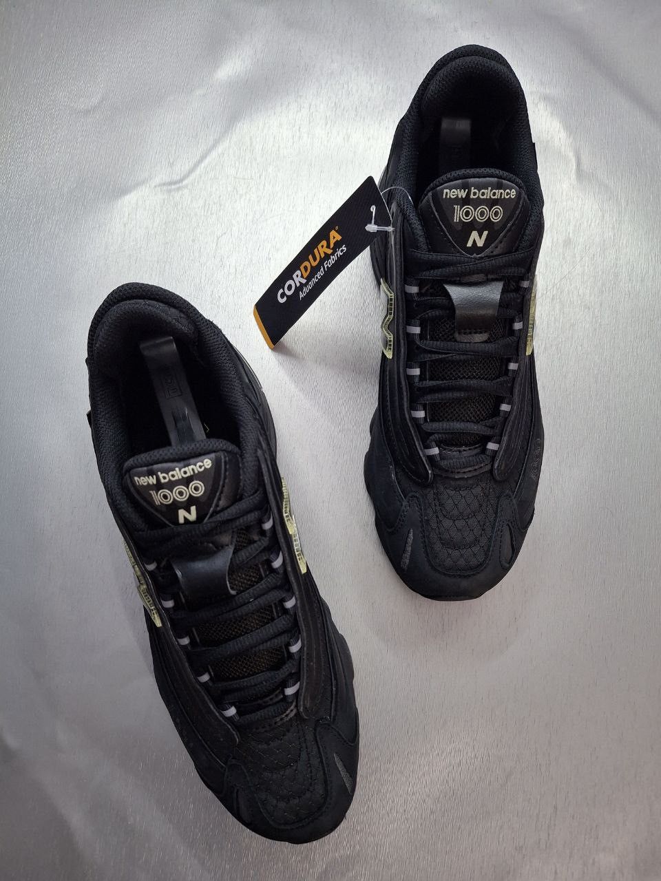 New Balance New Balance 1000 Cordura Pack Black Sneakers Size US 10 / EU 43 - 2 Thumbnail