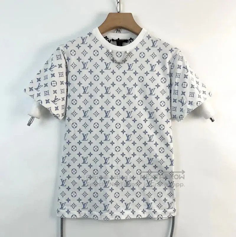 Louis Vuitton Louis Vuitton Summer White Graphic T. Size S / US 4 / IT 40 - 1 Thumbnail