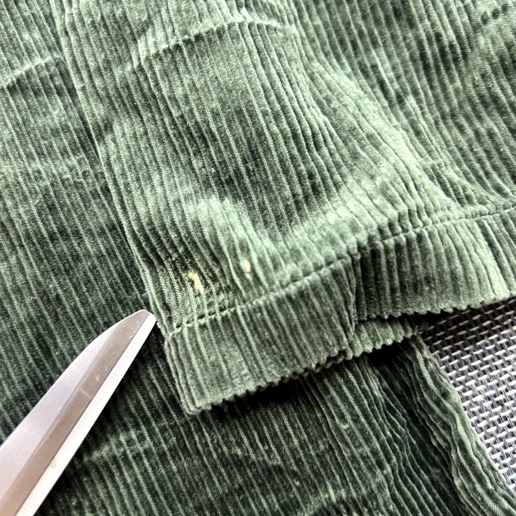 Eton ETON Button-Up Shirt Mens Corduroy Green Large Long Sleeve Pockets Slim Fit Casual Casual Shirt Mens Green Corduroy Pockets Size US L / EU 52-54 / 3 - 4 Thumbnail