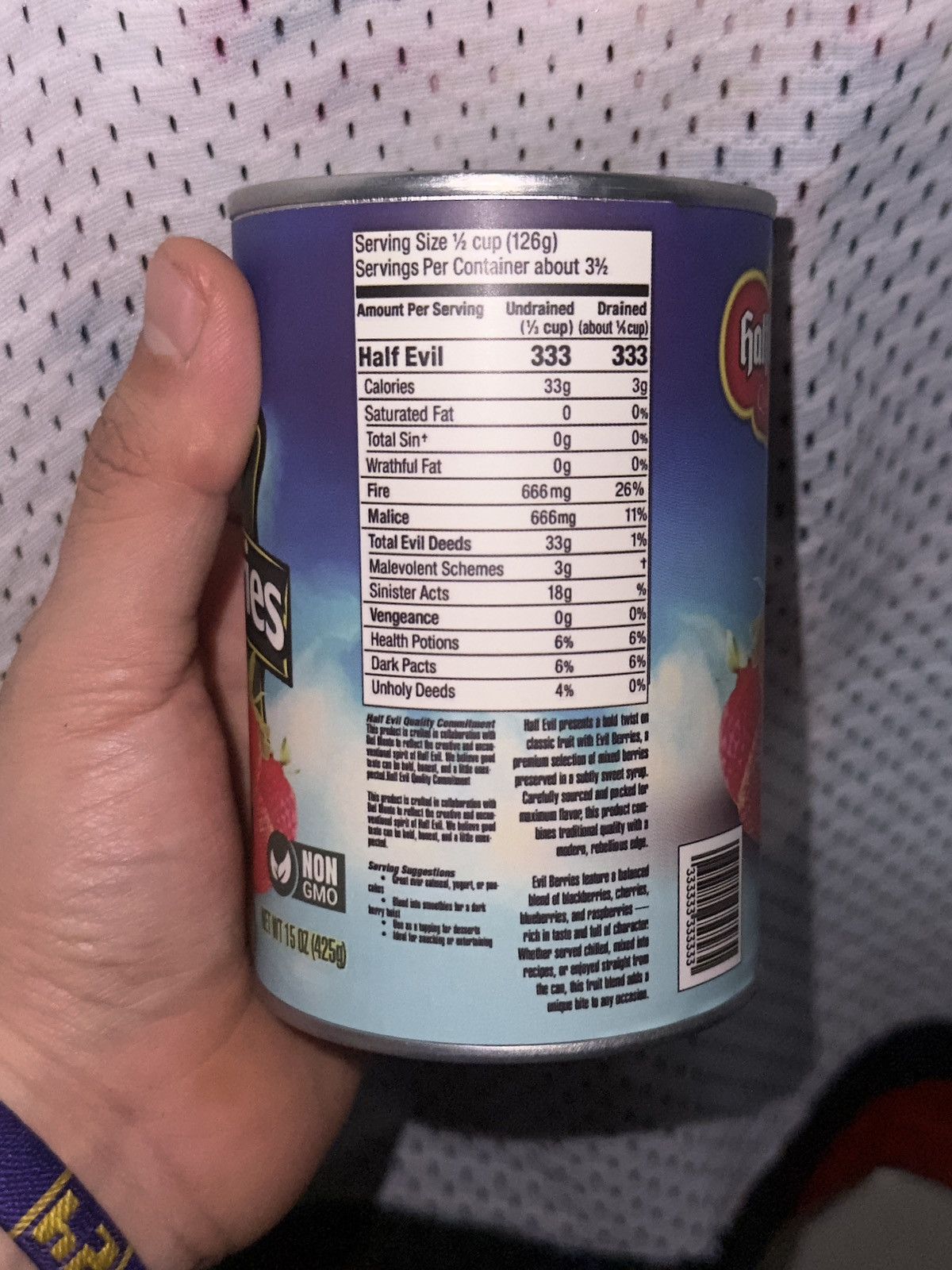 Half Evil Half Evil - Evil Berries Stash Container Size ONE SIZE - 2 Thumbnail