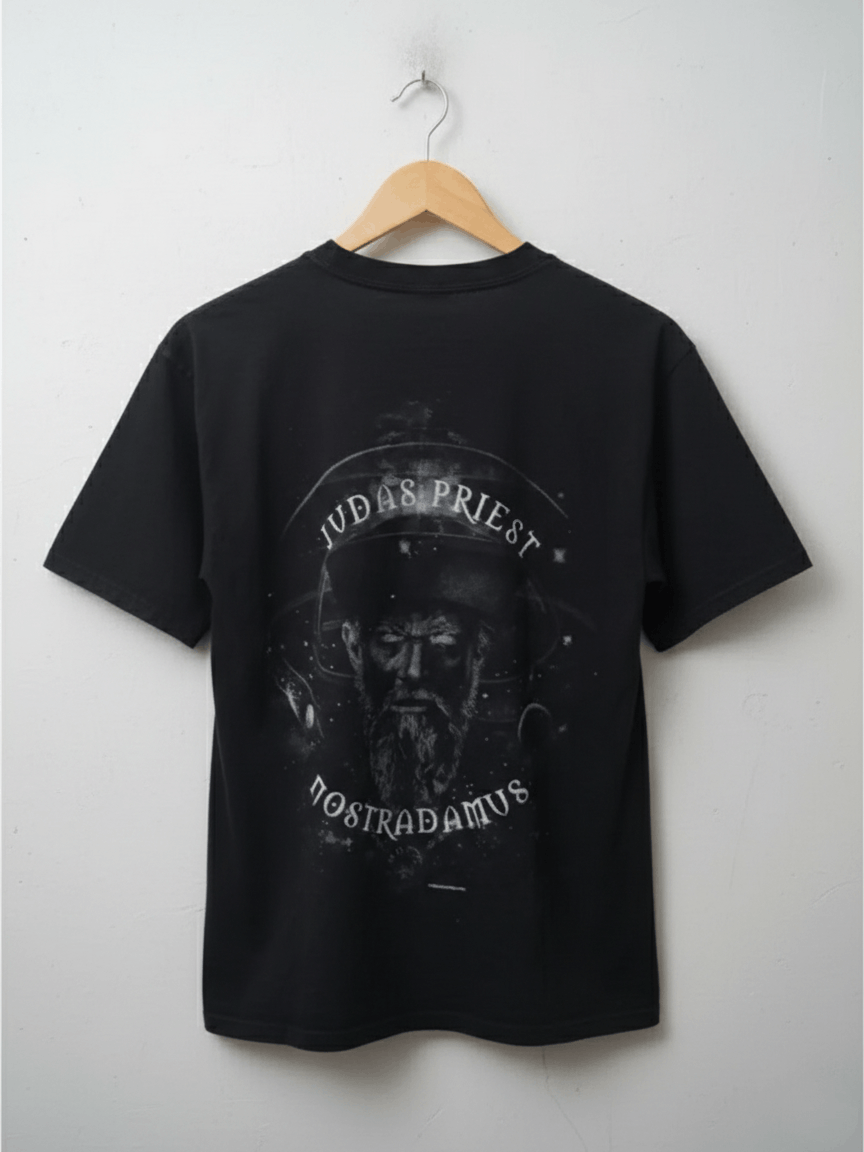 Vintage Vintage Judas Priest Nostradamus Album Band Heavy Metal Size US M / EU 48-50 / 2 - 2 Thumbnail