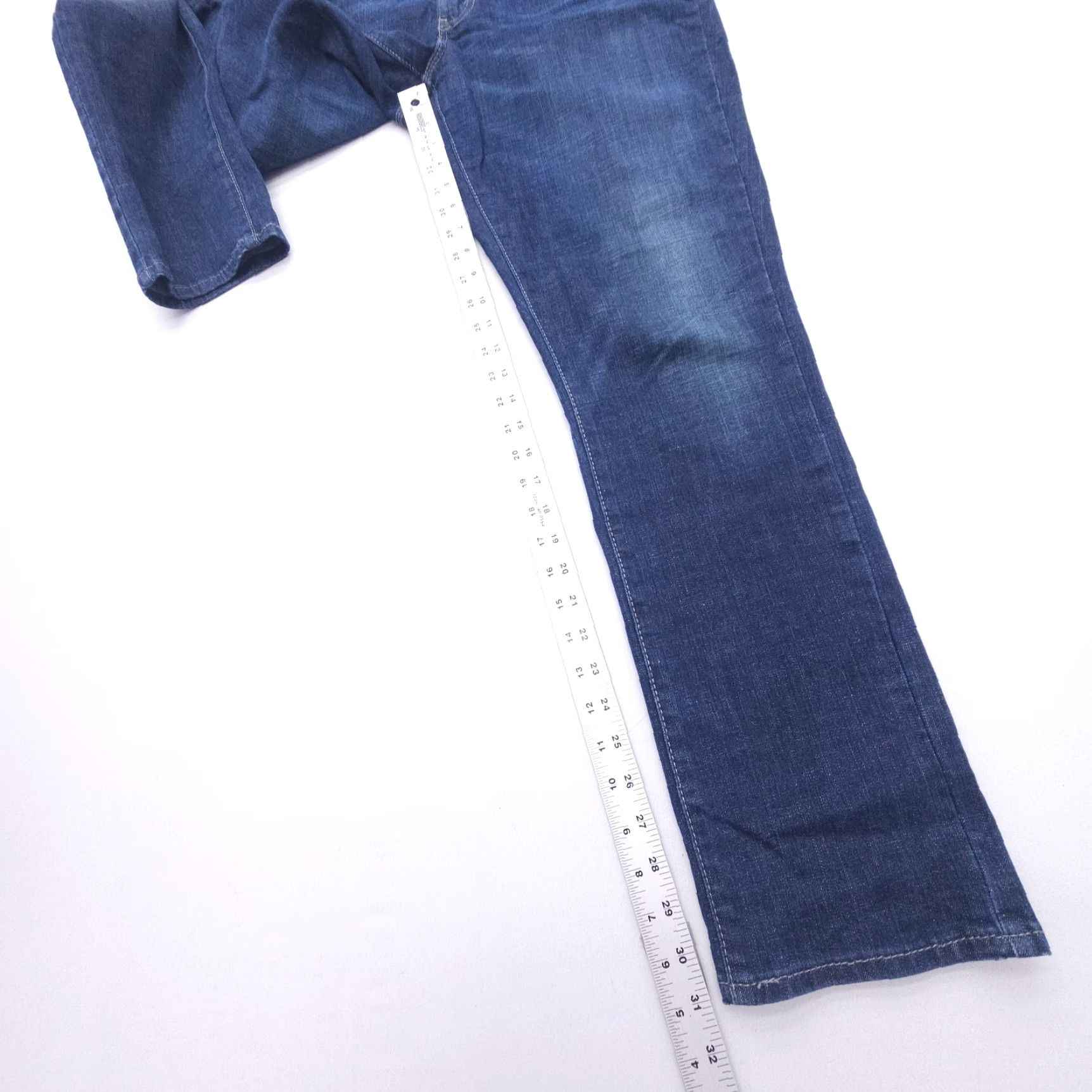 Levi's VINTAGE Levi's Levi's 529 Jeans Skinny Dark Wash 10 Women 30x31 Blue 2000s Denim Mens Womens Size 32" / US 10 / IT 46 - 6 Thumbnail