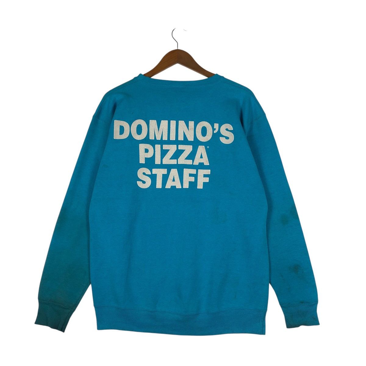 Vintage Distressed DOMINO'S PIZZA Staff Vintage Sweatshirt Size US M / EU 48-50 / 2 - 1 Thumbnail