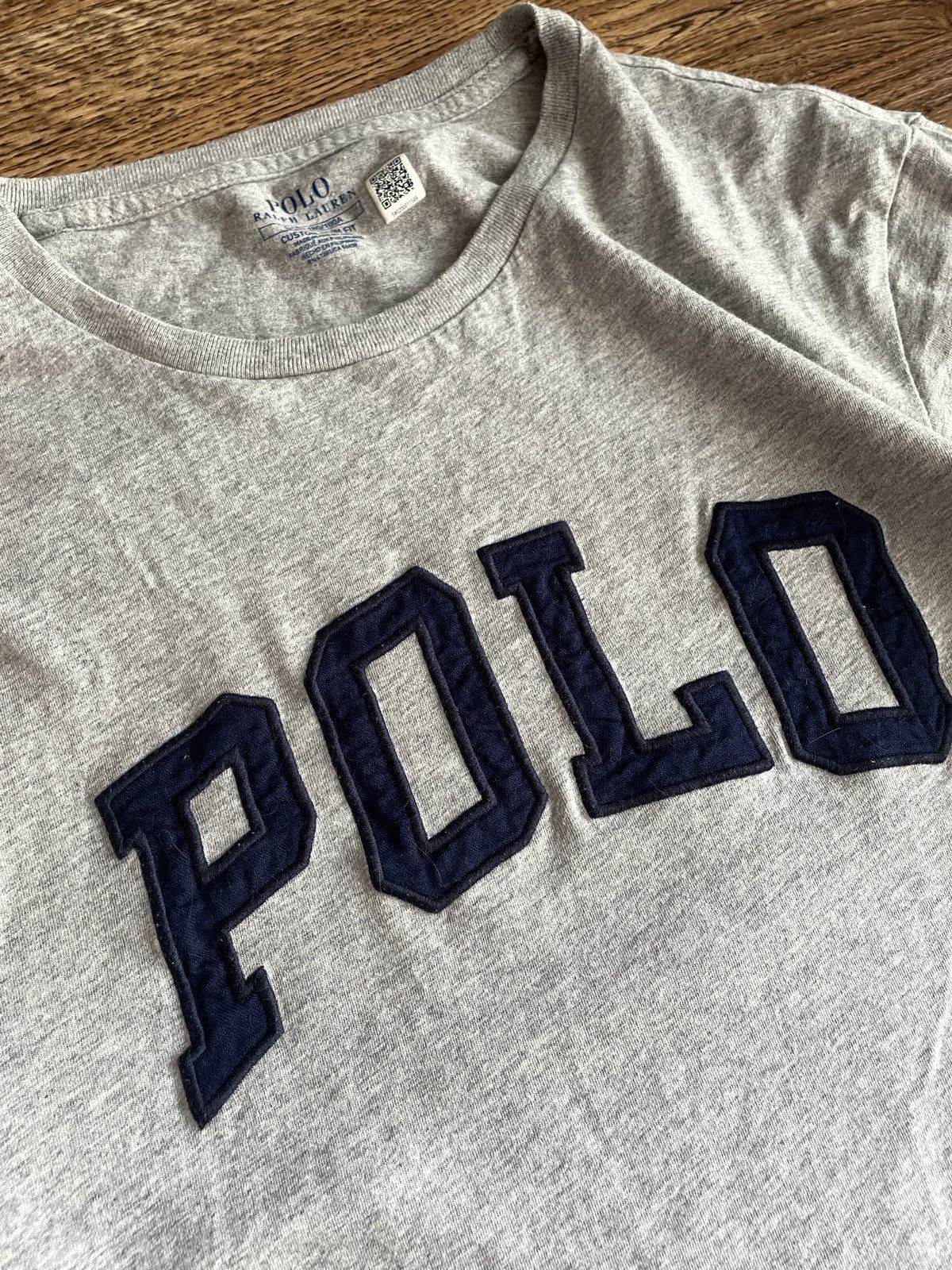 Polo Ralph Lauren × Vintage Vintage Polo Ralph Lauren T Shirt Tee Big Logo Baggy Y2K 90s Size US L / EU 52-54 / 3 - 5 Thumbnail