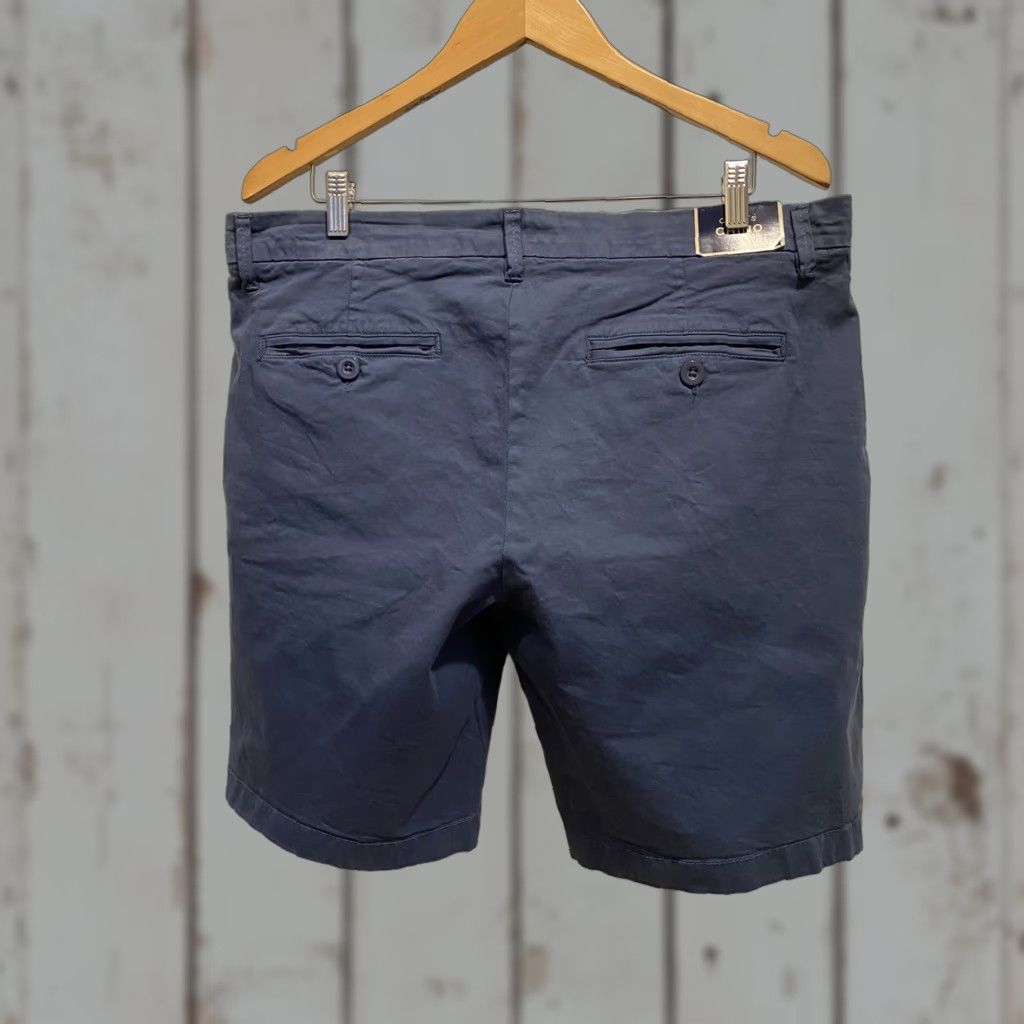 Vintage Cuffy’s New Mens 36” Stretch Twill Cino Blue Shorts 9” Inseam Cotton Blend Flat Front NWT Blue Mens 36 Shorts Size US 36 / EU 52 - 1 Thumbnail