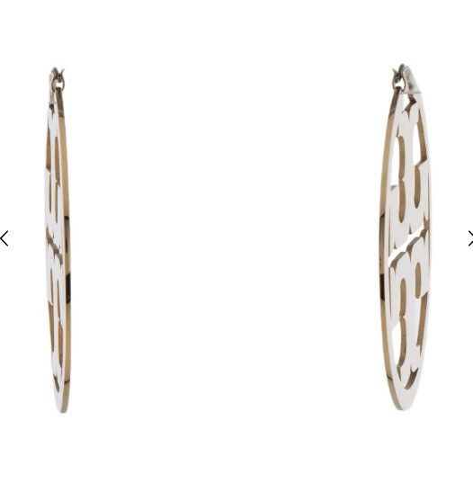Tory Burch Tory Burch Miller Hoop Earrings Size ONE SIZE - 3 Thumbnail