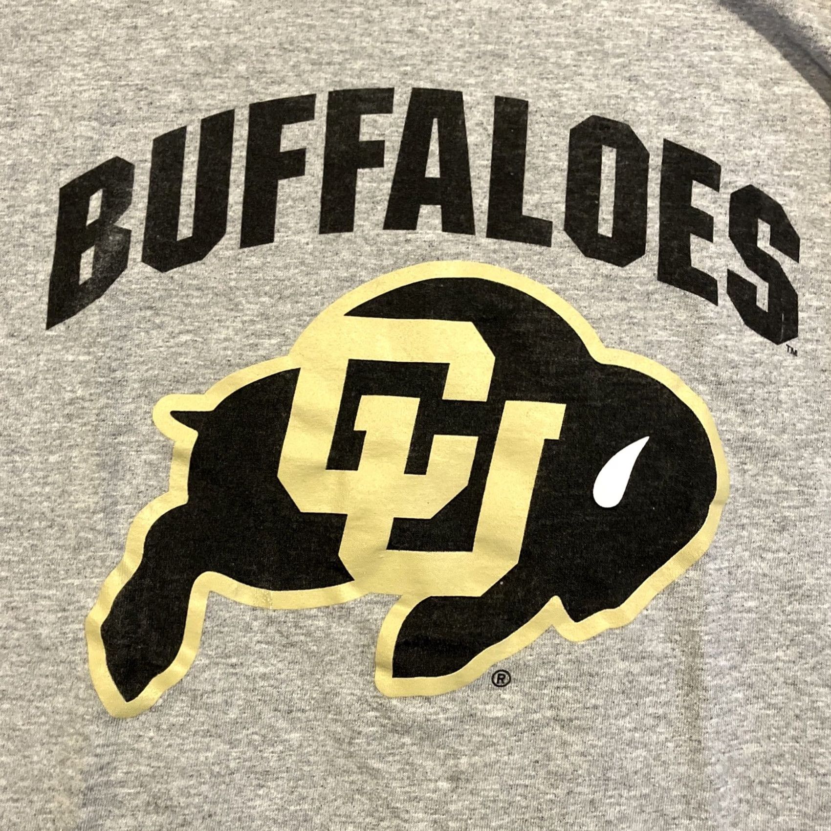 Gildan Gildan T-Shirt Colorado Buffaloes Coach Prime Deion Medium Gray Mens Short Sleeve M Size US M / EU 48-50 / 2 - 2 Thumbnail