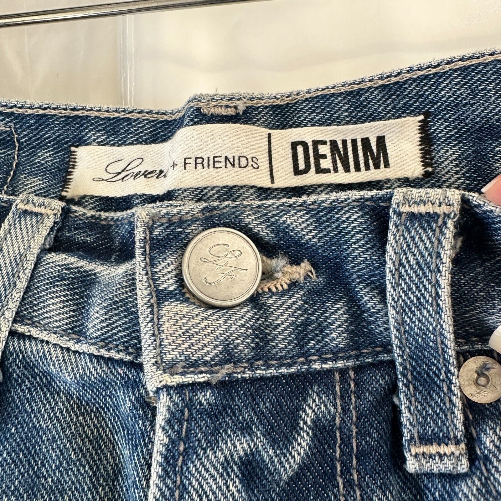 Other Lovers & Friends Axel Distressed Cut Off High Rise Short 25 Size 25" / US 0 / IT 36 - 7 Thumbnail