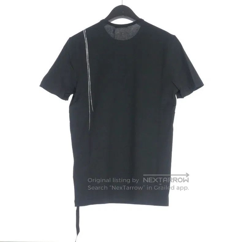 Ann Demeulemeester Ann Demeulemeester Size S 23FW Black Feather Streamer T-Shi Size S / US 4 / IT 40 - 2 Thumbnail