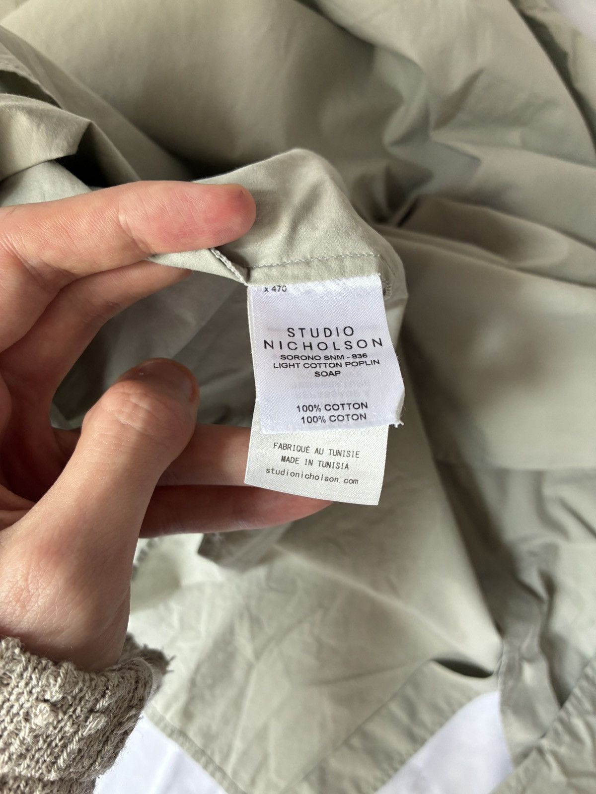 Studio Nicholson Studio Nicholson Sorono shirt Size US M / EU 48-50 / 2 - 4 Thumbnail