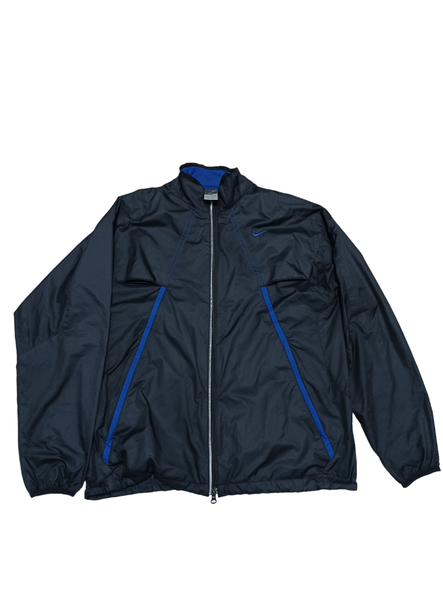 Nike NIKE VINTAGE NYLON DRILL BLUE SWOOSH LIGHT TRACKING JACKET Size US L / EU 52-54 / 3 - 1 Thumbnail
