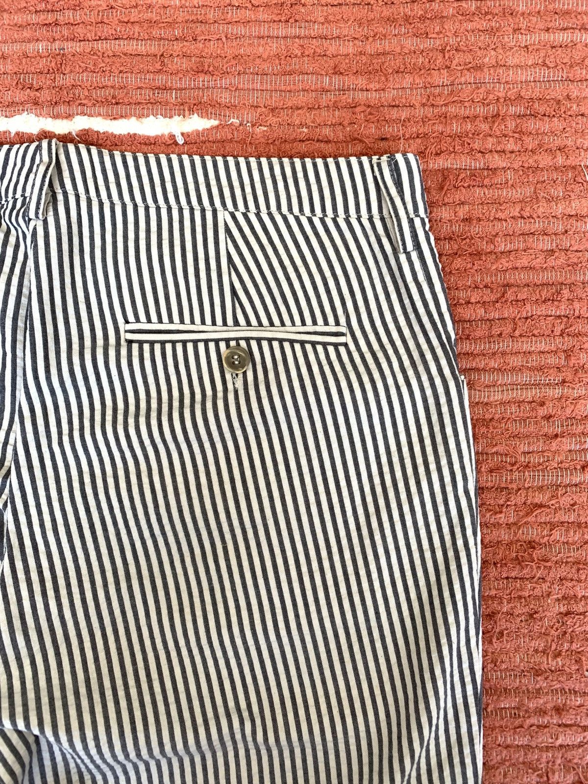 A.P.C. A.P.C. Martin Striped Cotton Trousers Size 30" / US 8 / IT 44 - 8 Thumbnail
