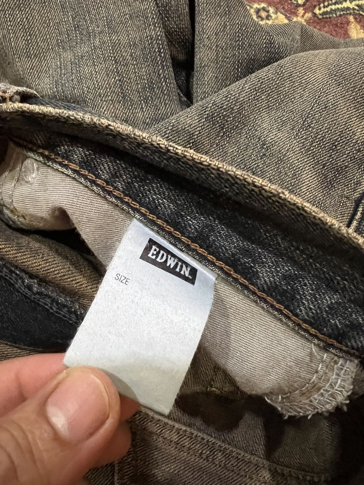 Edwin Vintage Edwin Distressed Jean Size US 28 / EU 44 - 22 Thumbnail
