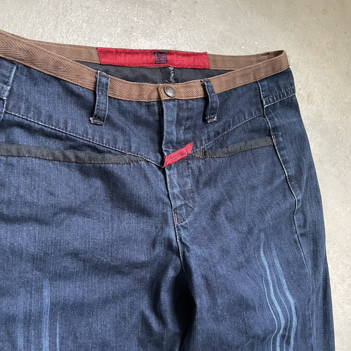 Marithe + Francois Girbaud ARCHIEVE 🍒 Le Jean De MFG Flare Pant Size US 28 / EU 44 - 4 Thumbnail