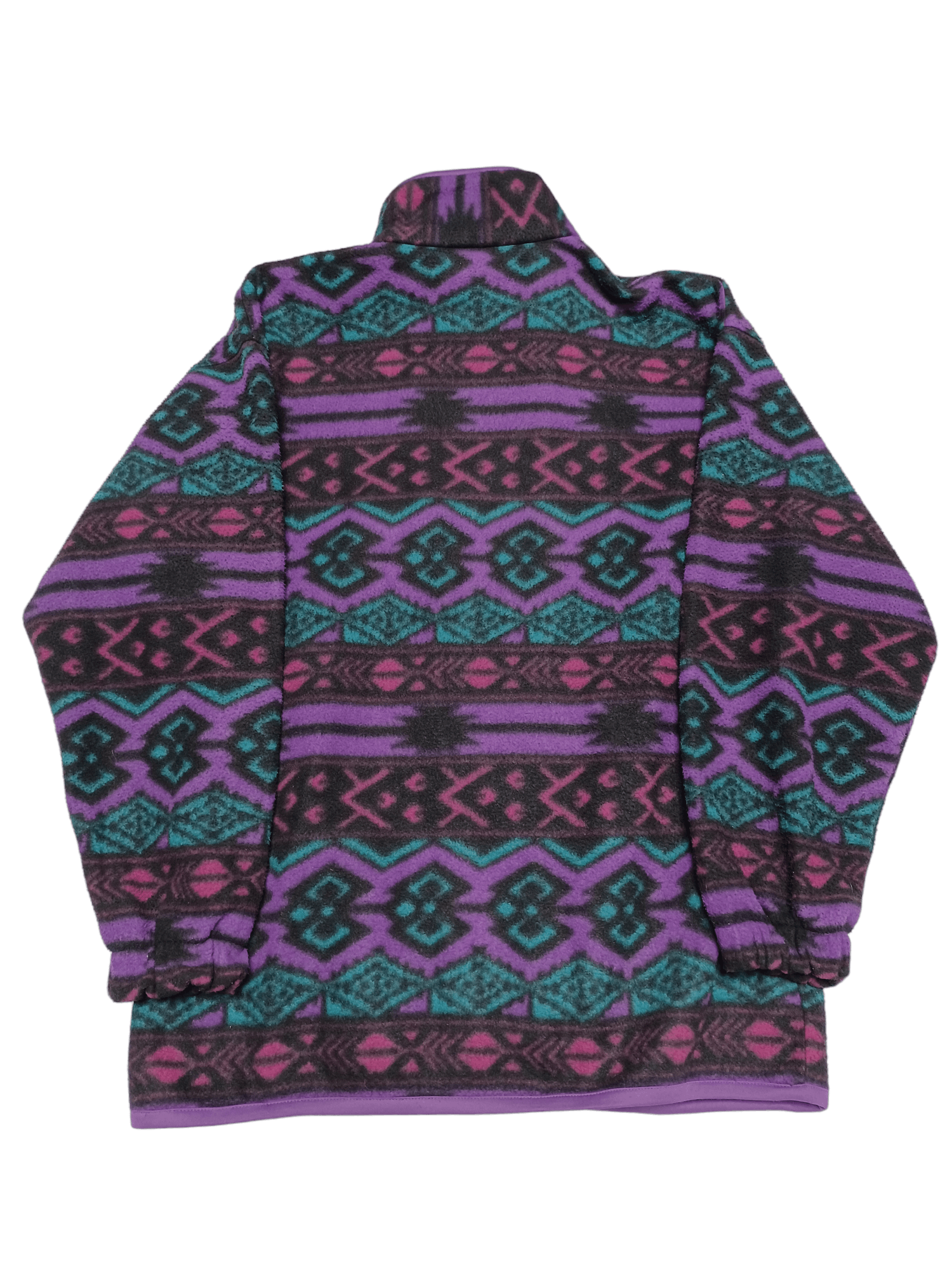 Other VINTAGE 80S OR 90S CRAZY FLEECE ZIP JACKET Size US M / EU 48-50 / 2 - 2 Thumbnail