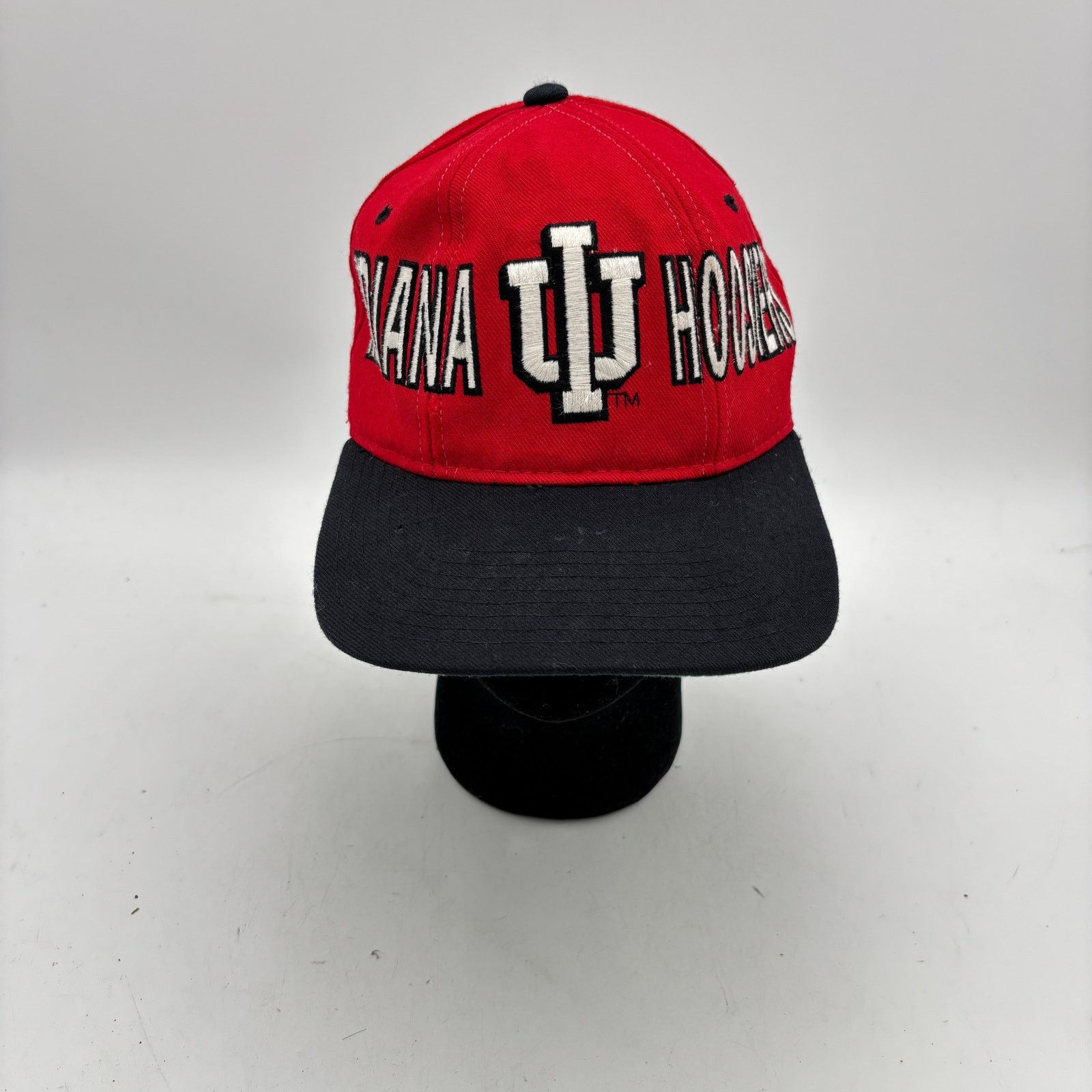 Starter Vintage 90s Starter Indiana Hoosiers NCAA Wool Hat Size ONE SIZE - 2 Thumbnail