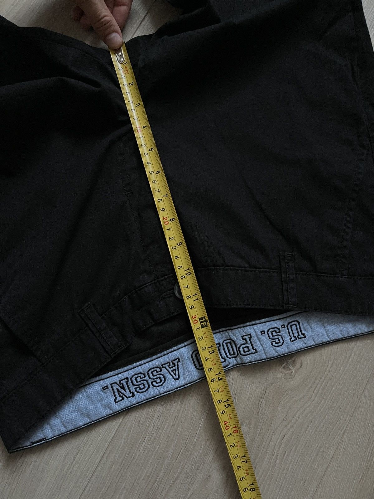 U.S. Polo Assn. Vintage us polo assn chino pants black trousers 32 Size US 32 / EU 48 - 14 Thumbnail