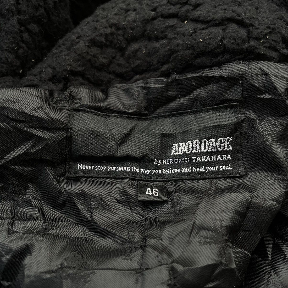 If Six Was Nine × Roen × Seditionaries ABORDAGE HIROMU TAKAHARA SKULL FUR RACOON PUNK GOTHIC JACKET Size US M / EU 48-50 / 2 - 18 Thumbnail