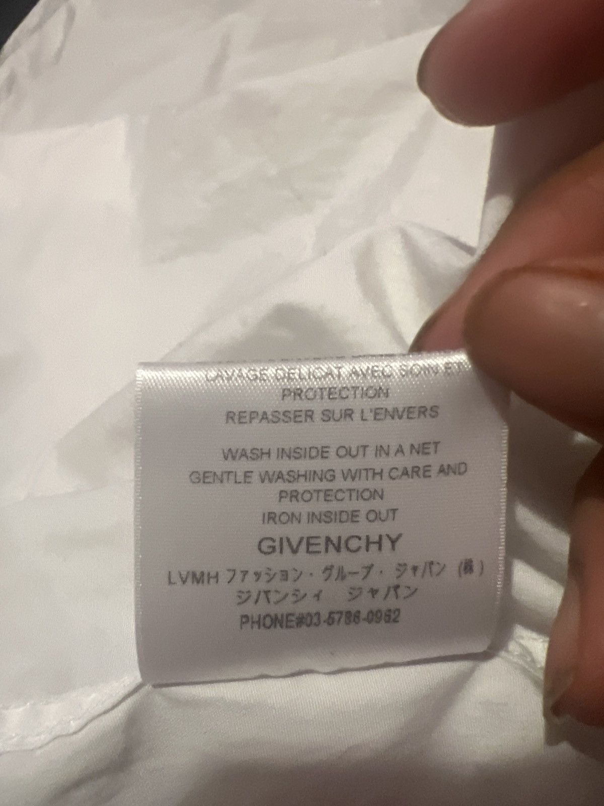 Givenchy White GIVENCHY 75008 PARIS button up Size US L / EU 52-54 / 3 - 3 Thumbnail
