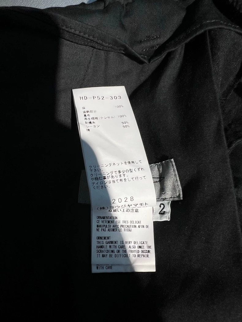 Yohji Yamamoto Yohji Yamamoto size 2 2021SS "Take Attention" Pants Size US 28 / EU 44 - 5 Thumbnail