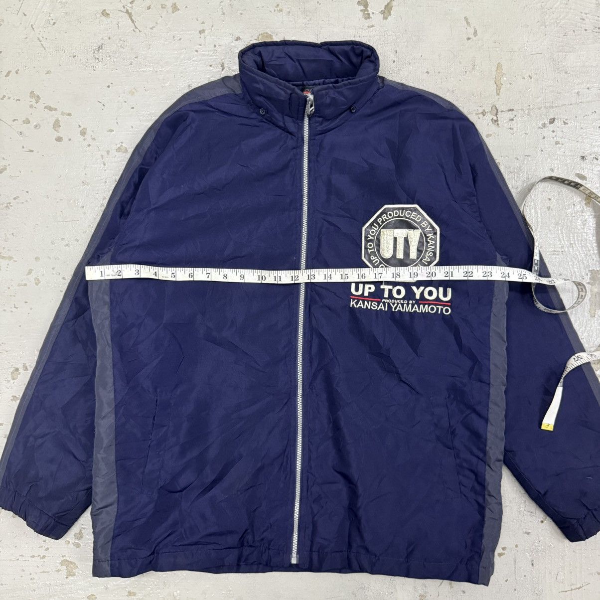 Kansai Yamamoto Vintage Up to You Kansai Yamamoto Embroidered Logo Jacket Size US L / EU 52-54 / 3 - 4 Thumbnail