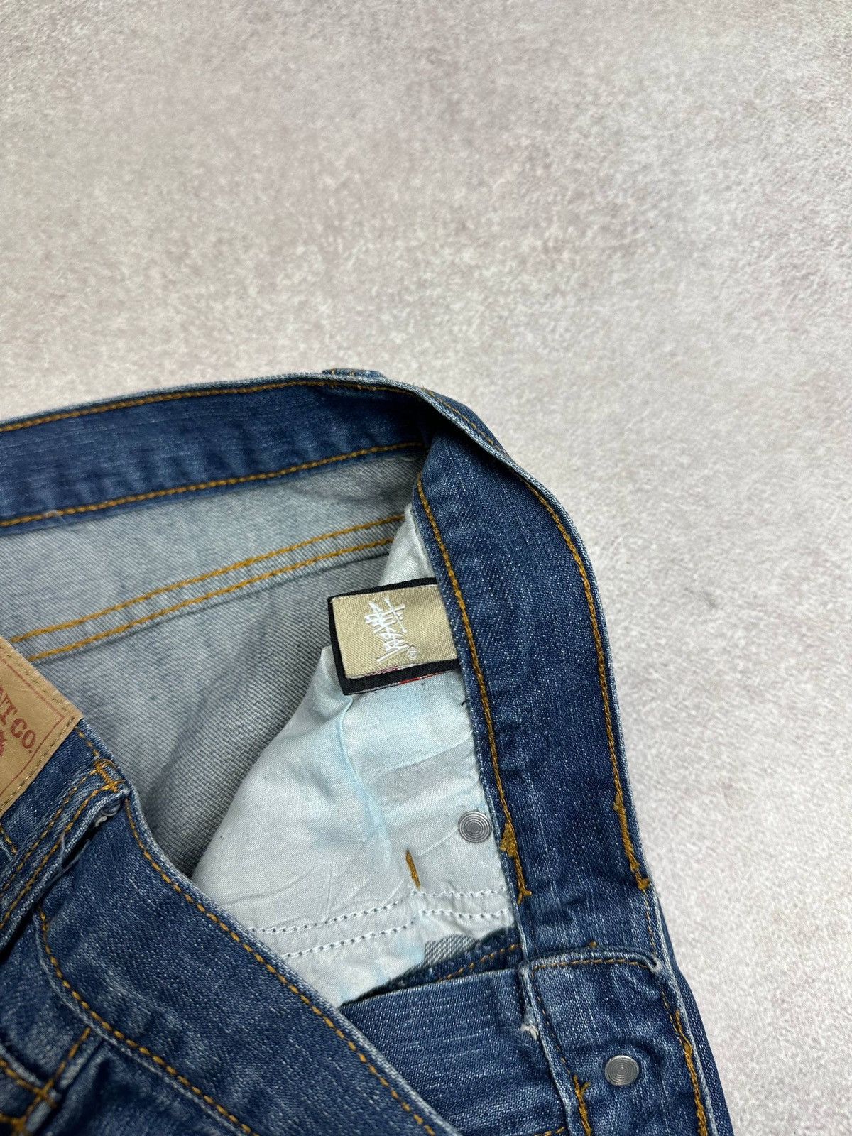 Stussy Vintage Stussy Denim Jeans Rare Pants Y2K Baggy Size US 29 - 7 Thumbnail