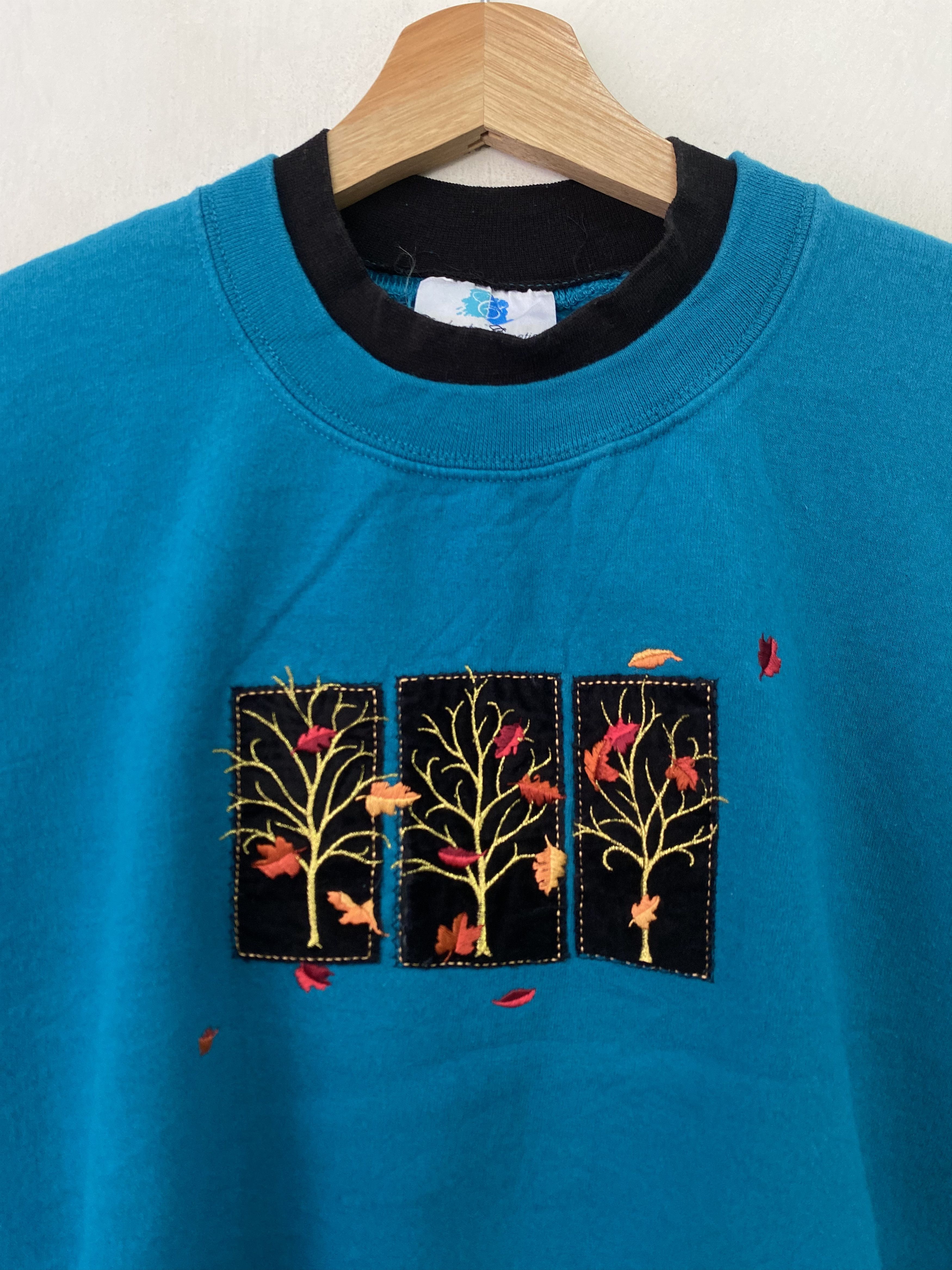 Autumn Cashmere × Vintage Autumn Season Sweatshirt XL Size Crewneck Embroidery Size US XL / EU 56 / 4 - 3 Thumbnail