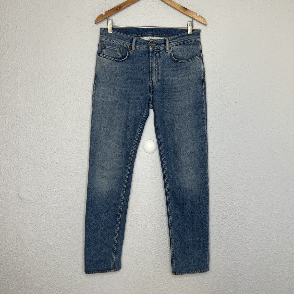 Acne Studios Acne Studios Denim Jeans Pants North Mid Blue Trousers Size US 32 / EU 48 - 2 Thumbnail