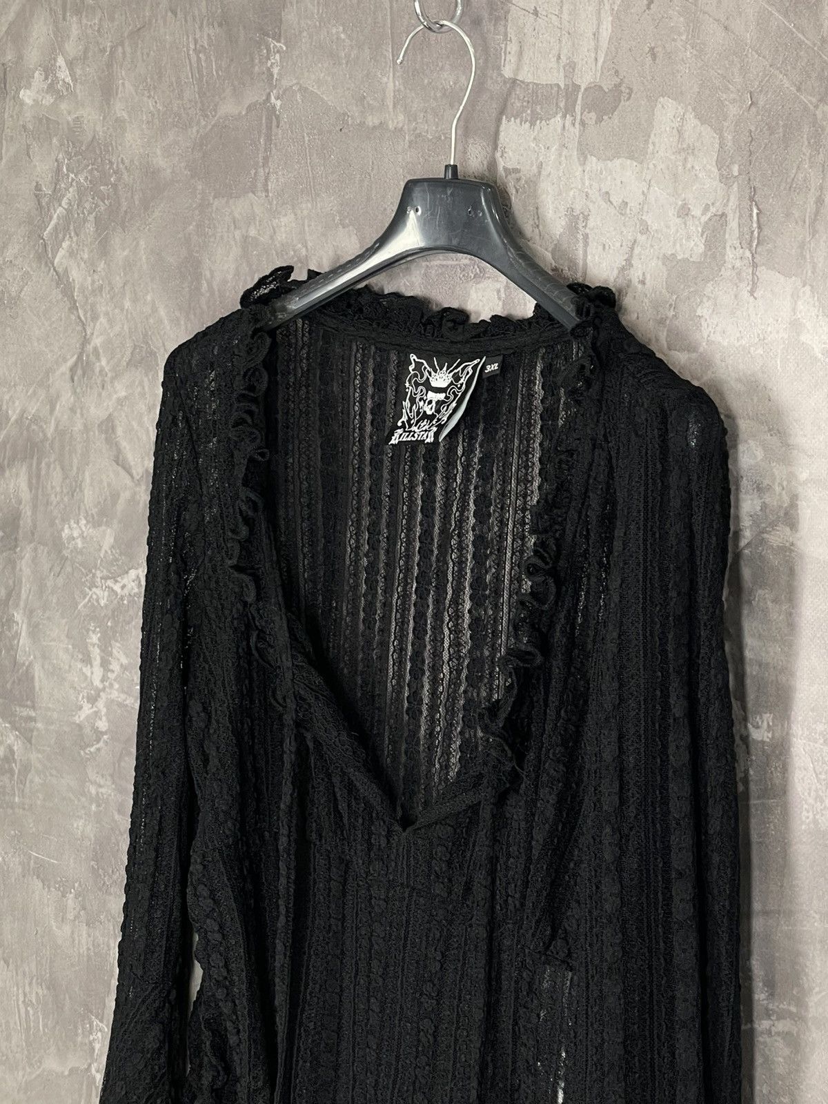 Killstar Killstar Knit Black Goth Emo Archival Sweater Size XXL / US 16-18 / IT 52-54 - 6 Thumbnail