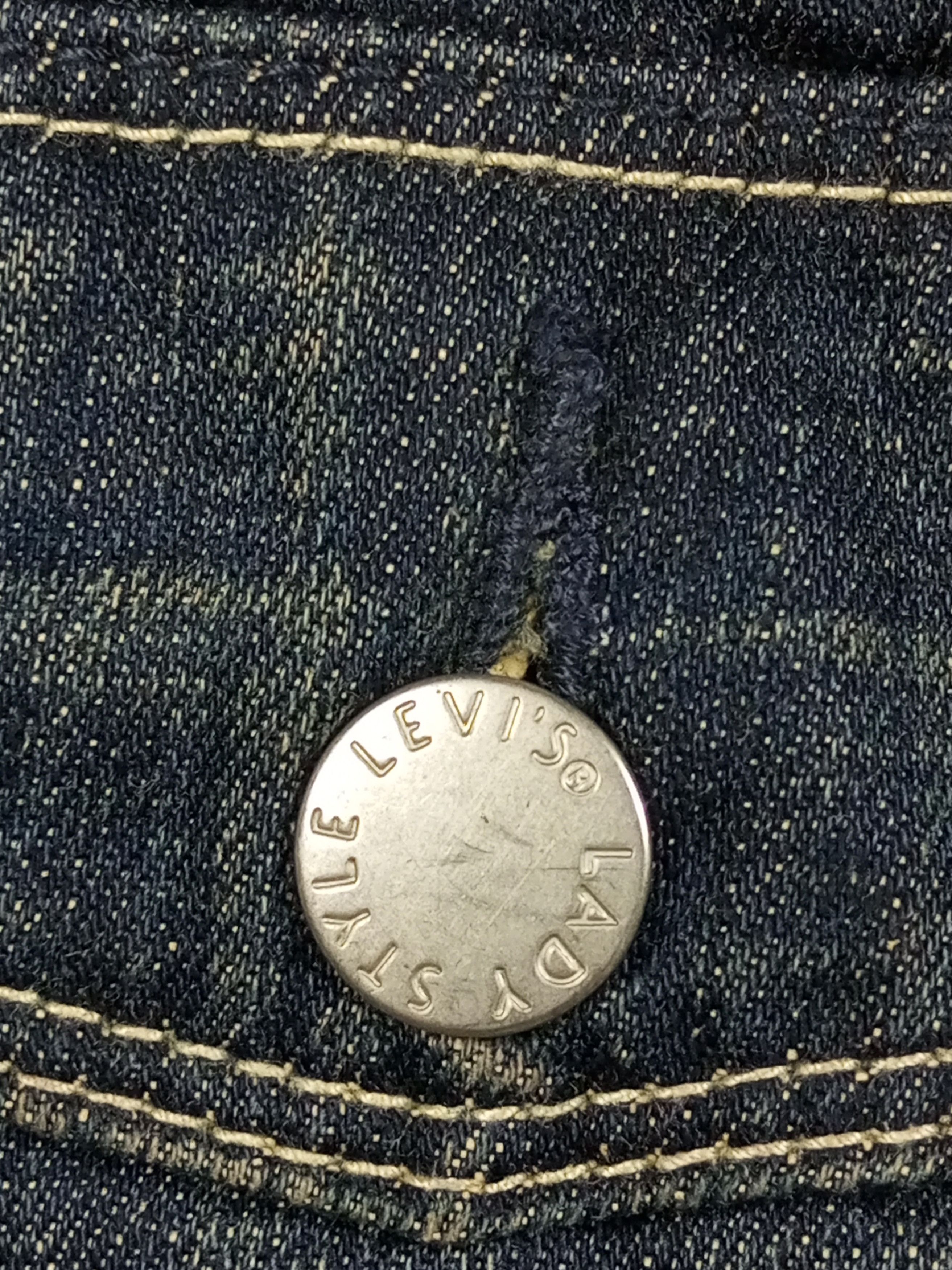 Levi's Vintage Levi’s Lady Sleeve less Denim Size M / US 6-8 / IT 42-44 - 6 Thumbnail