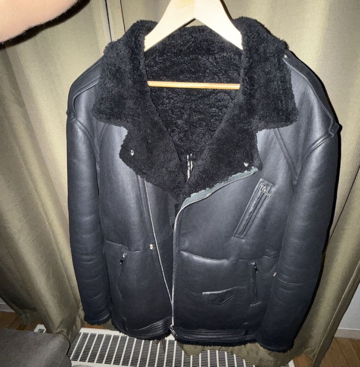 Rick Owens Rick Owens Jumbo Luke Stooges Shearling Coat Size US M / EU 48-50 / 2 - 1 Thumbnail